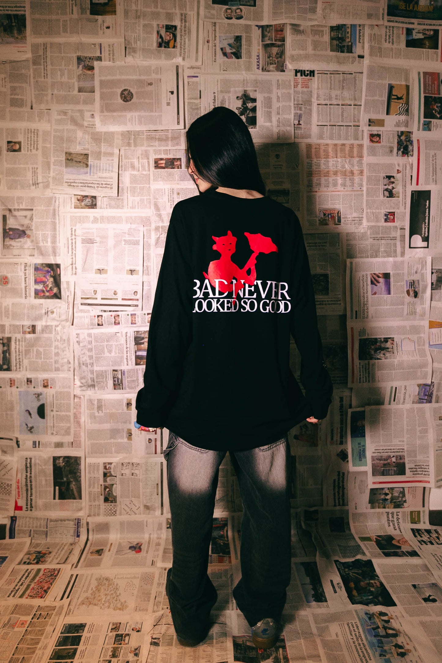 LONGSLEEVE | BLACK | BAD NEVER LOOKED SO GOOD