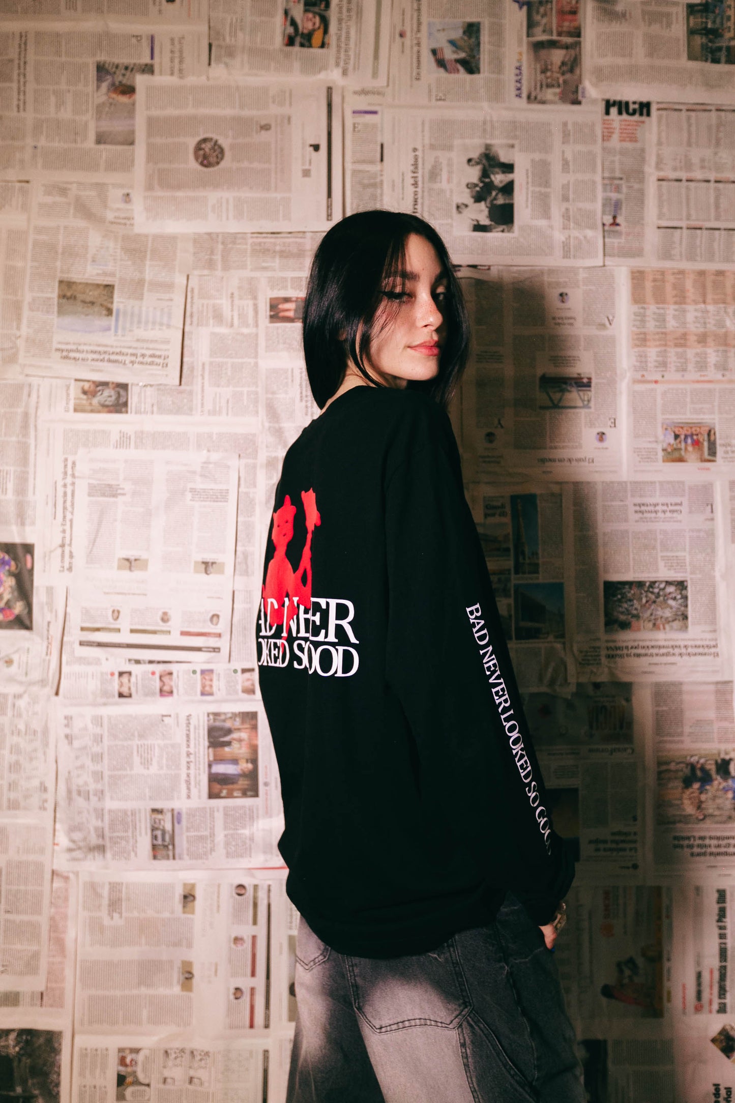 LONGSLEEVE | BLACK | BAD NEVER LOOKED SO GOOD