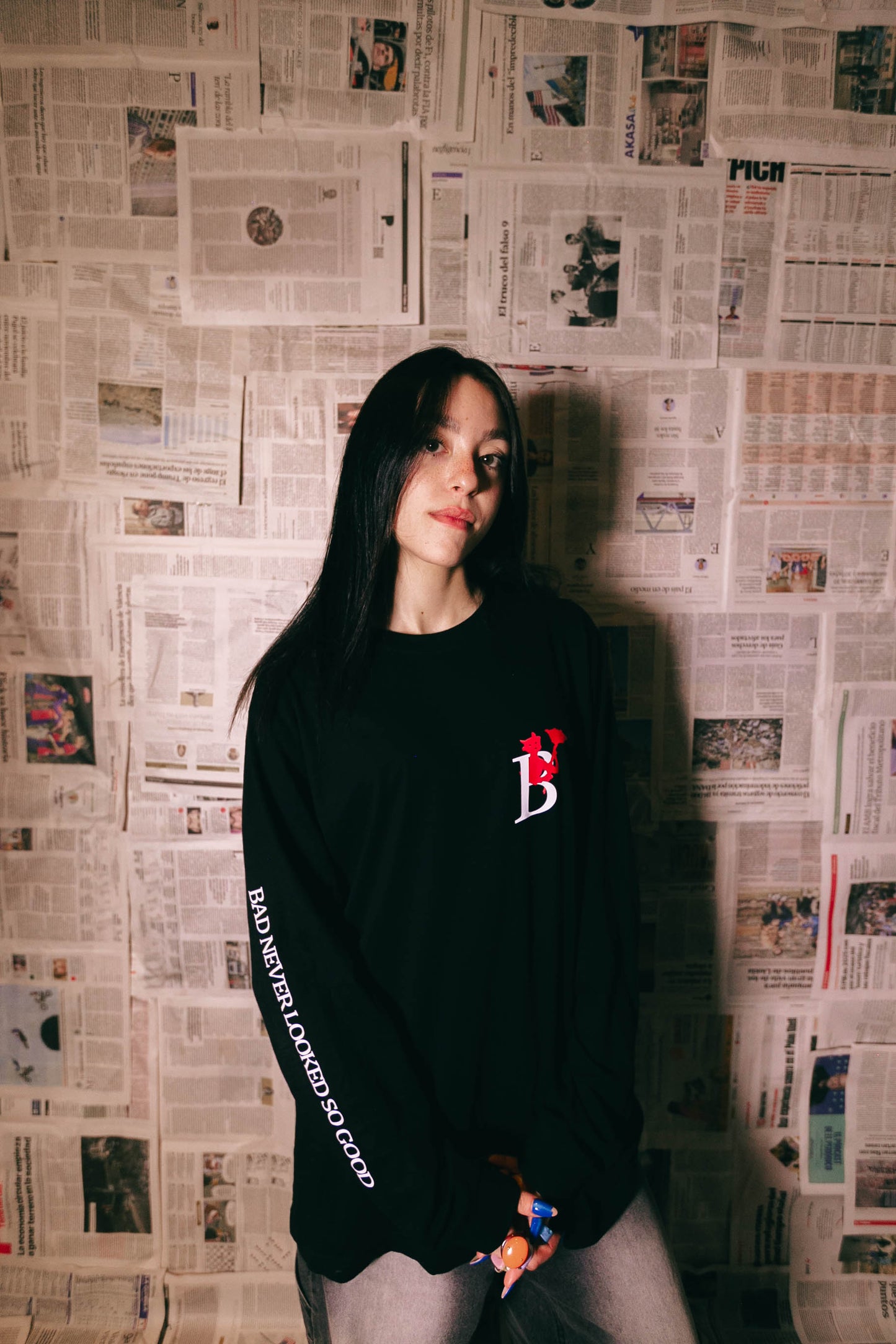 LONGSLEEVE | BLACK | BAD NEVER LOOKED SO GOOD