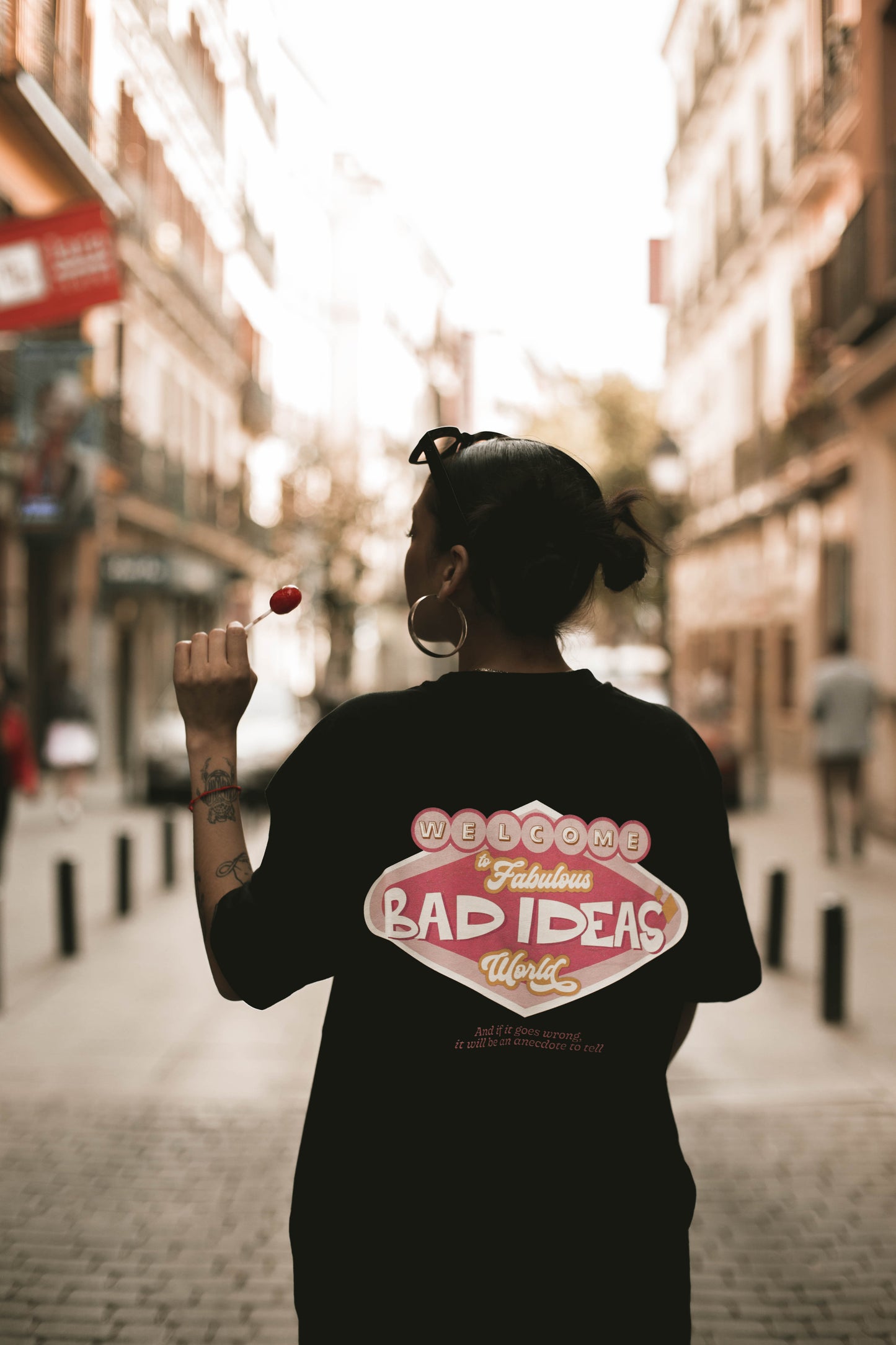 Tee " welcome to bad world "