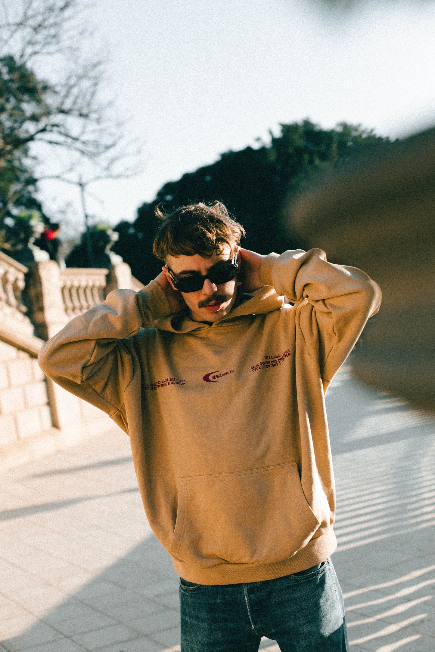HOODIE | DES BADDIES | CAMEL