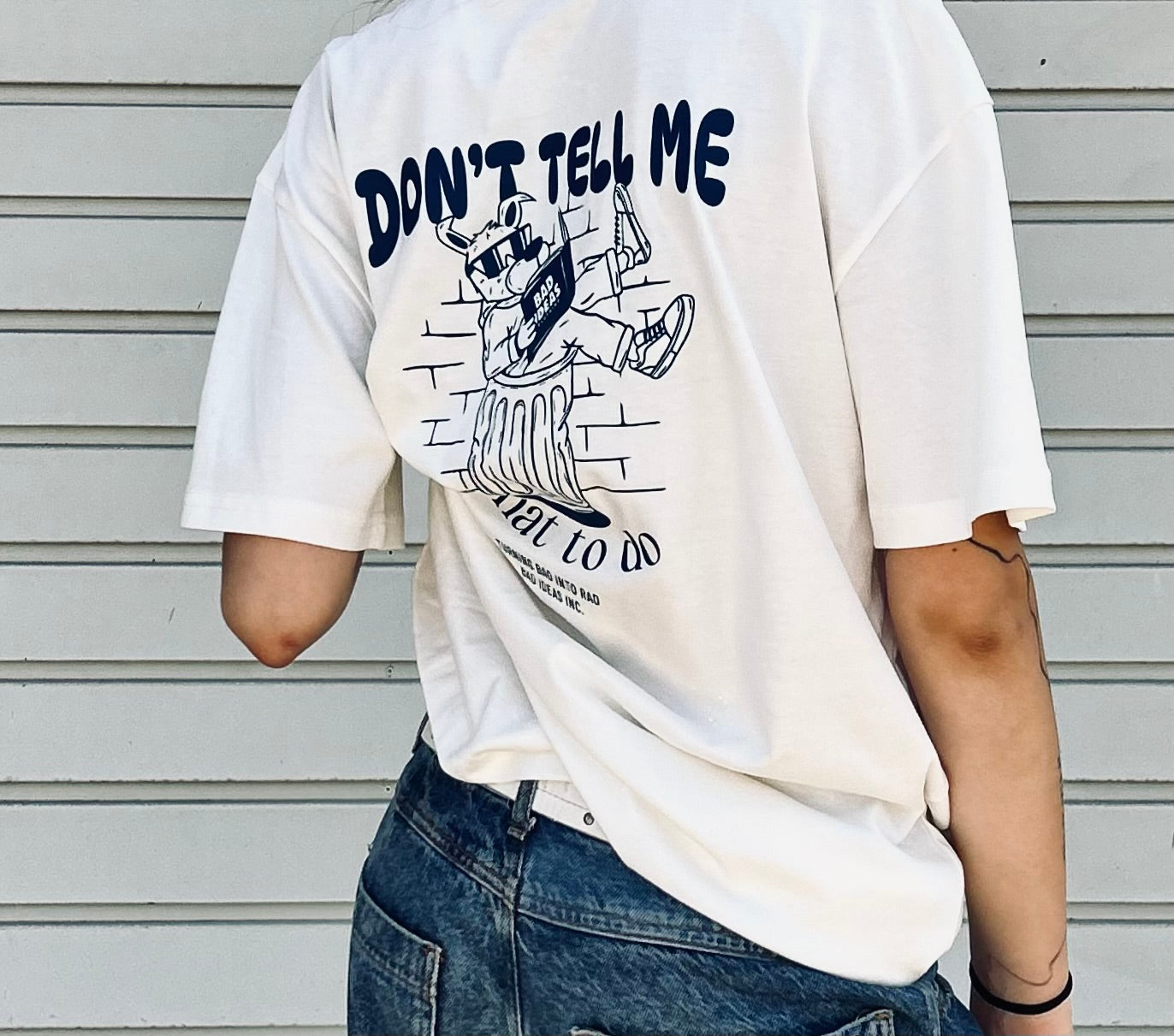 TEE  | DON´T TELL ME WHAT TO DO  |  WHITE