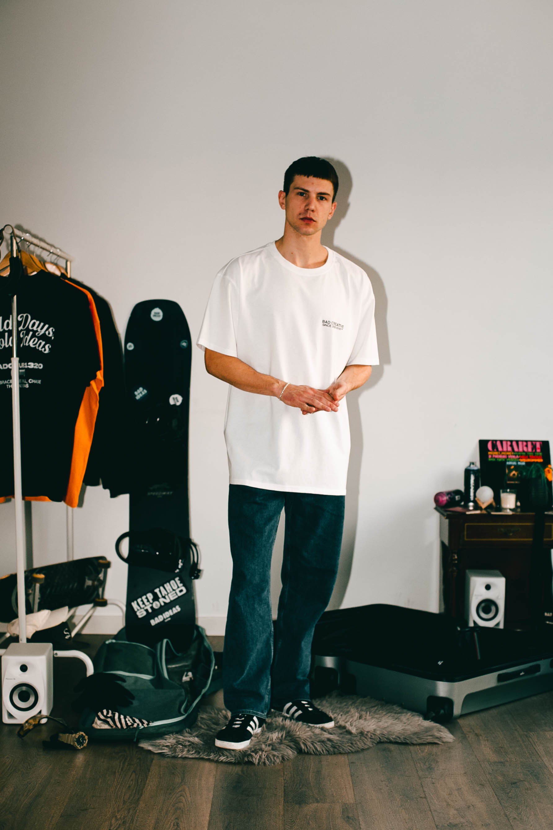 TEE  |  BAD CREATIVE  |  WHITE