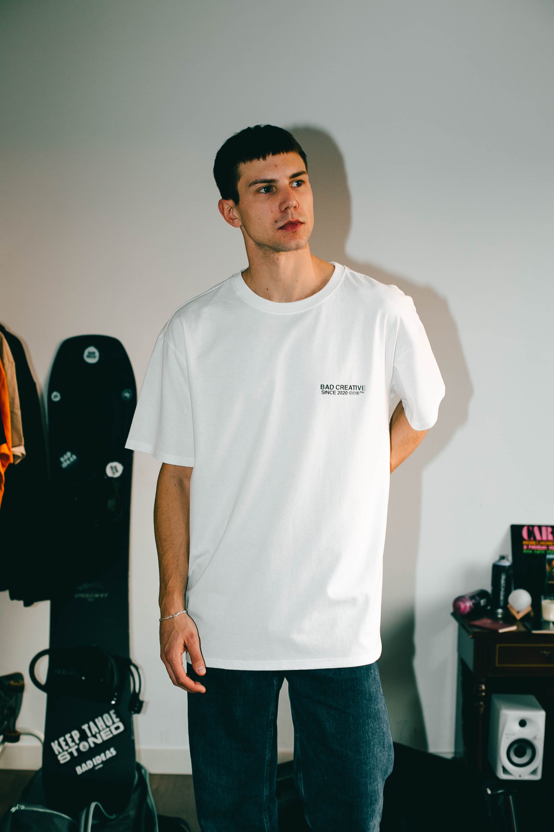 TEE  |  BAD CREATIVE  |  WHITE