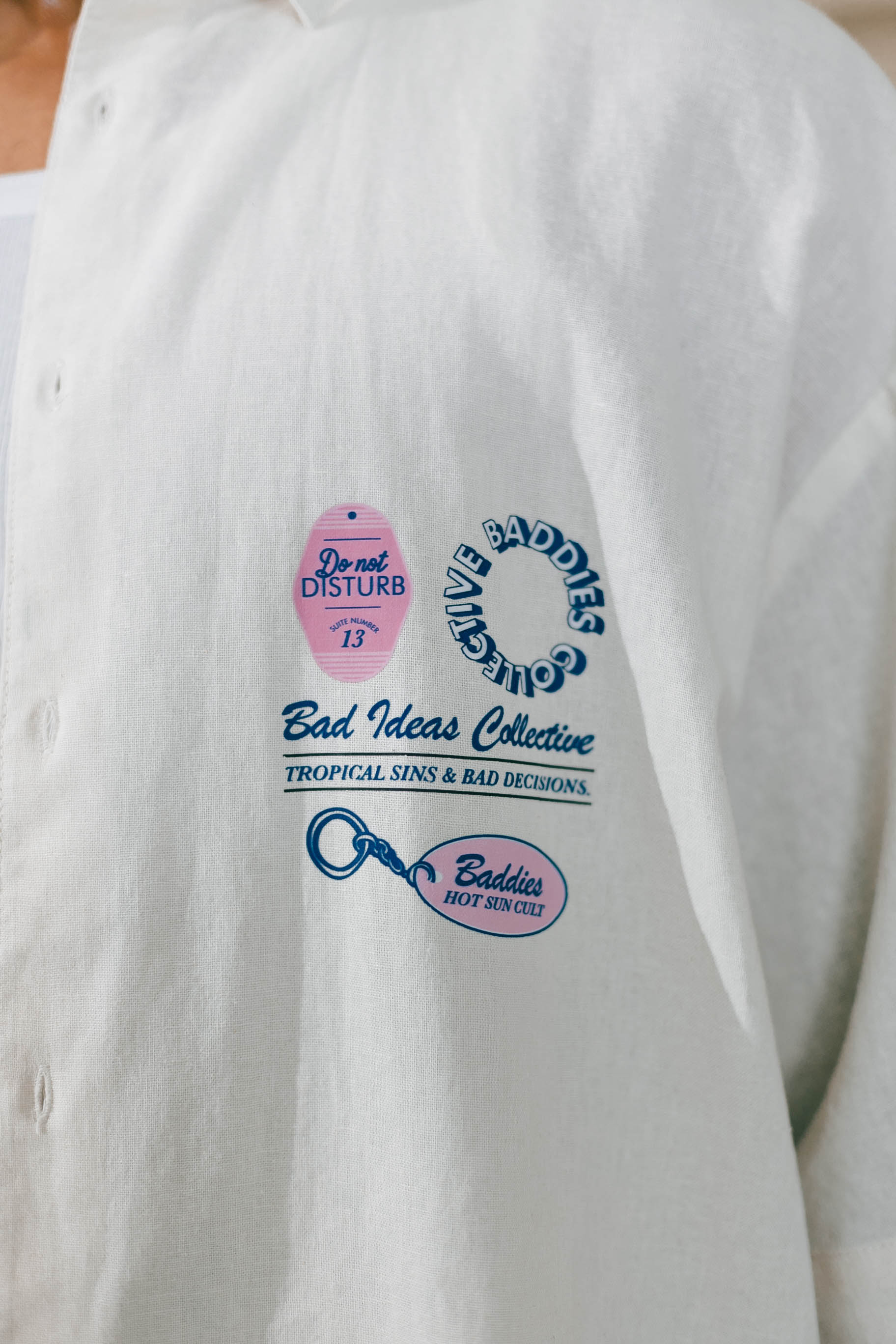 LINE SHIRT | TROPICAL PARADISE