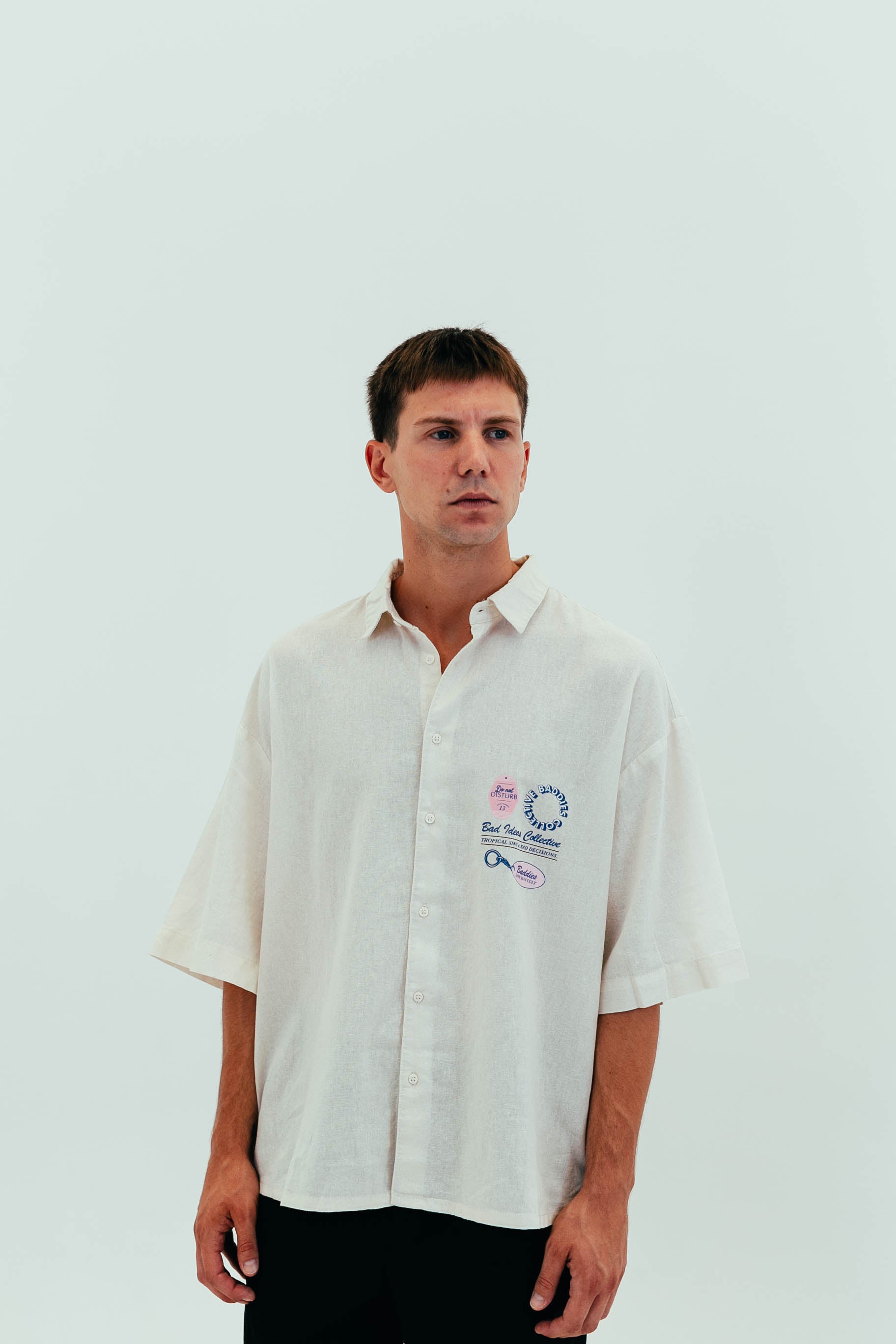 LINE SHIRT | TROPICAL PARADISE