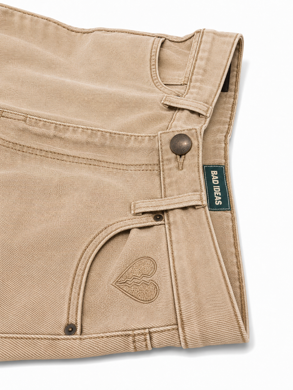 DENIM SHORT| UNION BEIGE