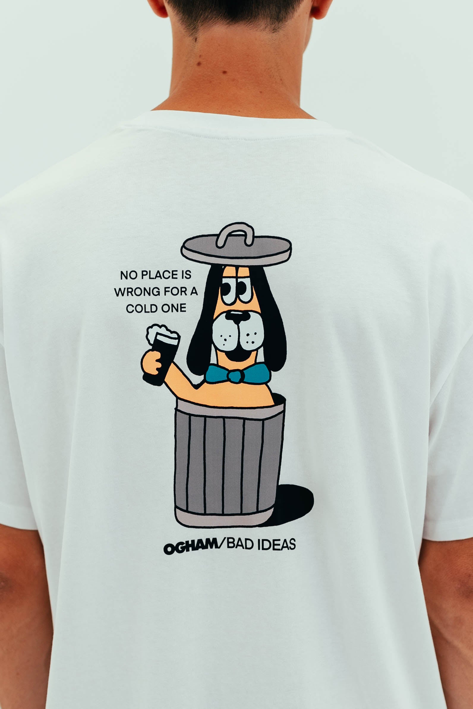 TEE | WHITE | NO PLACE IS WRONG