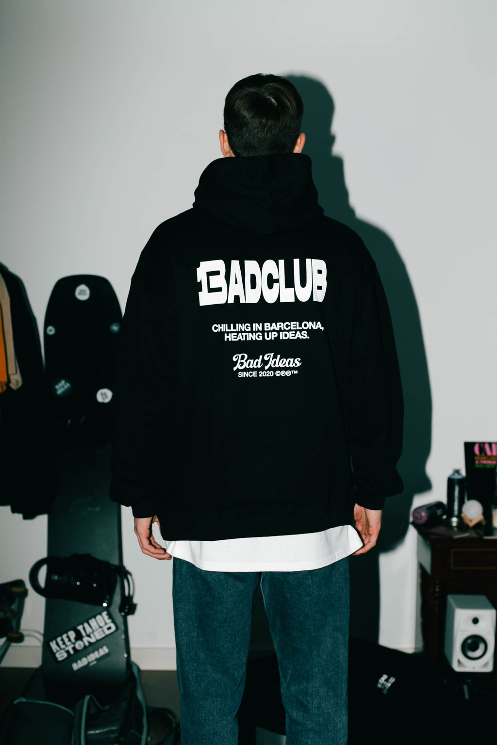 HOODIE |  BAD CREATIVE |  BLACK