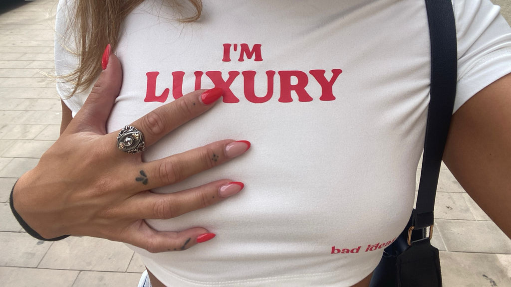 IM LUXURY |  TOP | WHITE