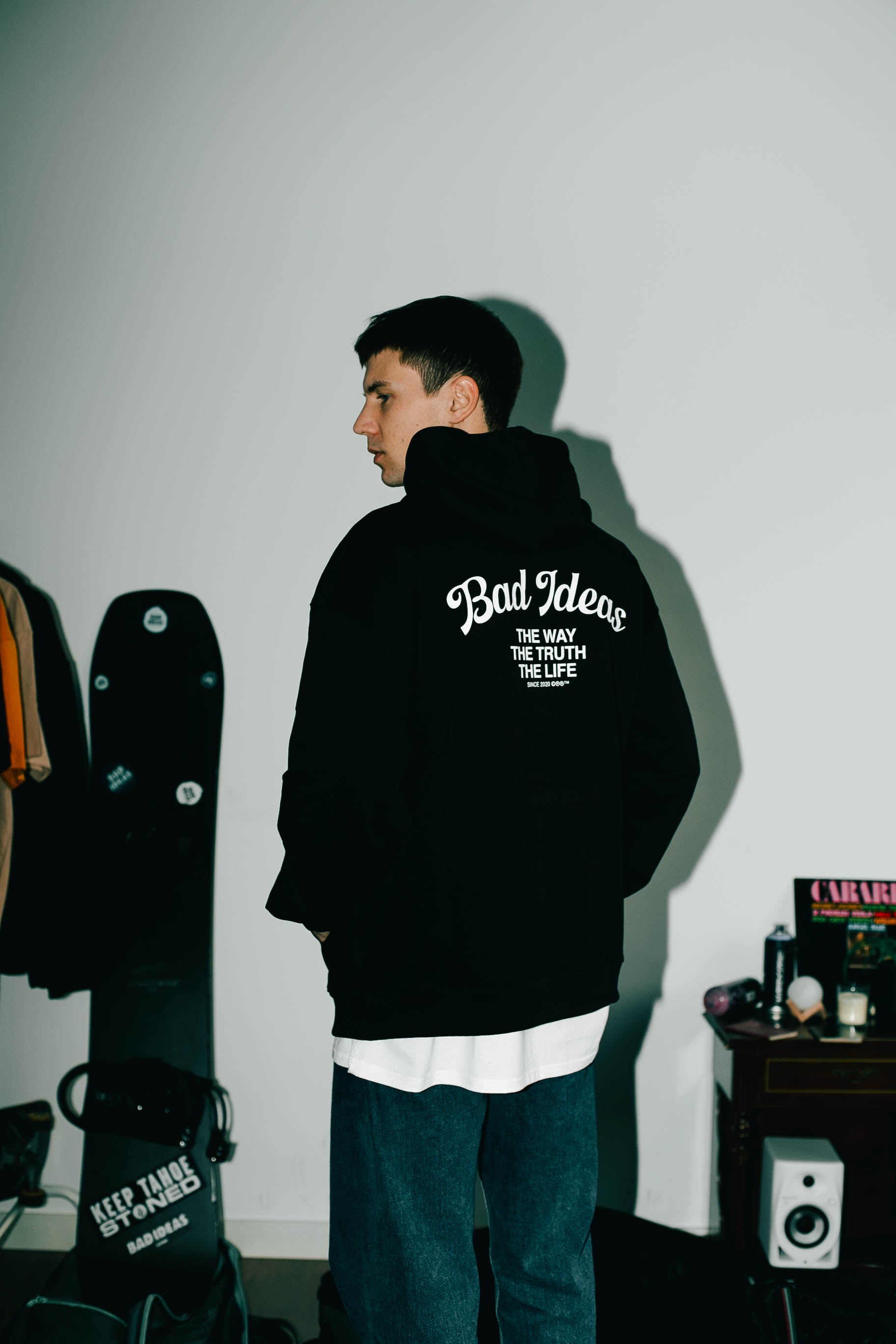 HOODIE |  THE WAY |  BLACK