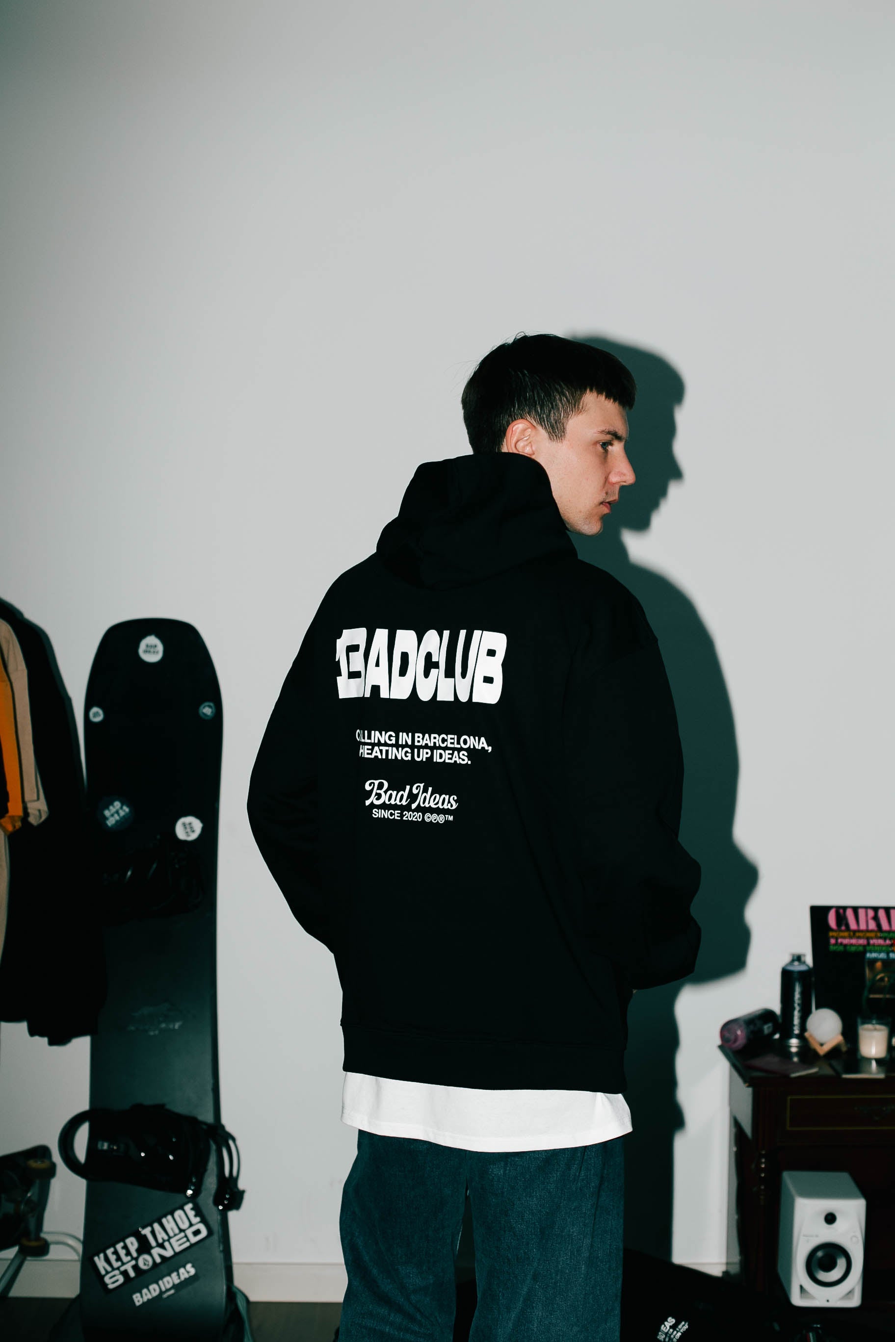 HOODIE |  BAD CREATIVE |  BLACK