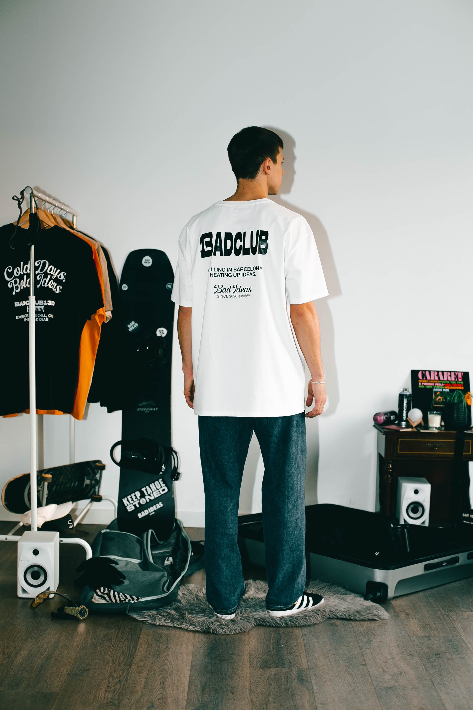 TEE  |  BAD CREATIVE  |  WHITE