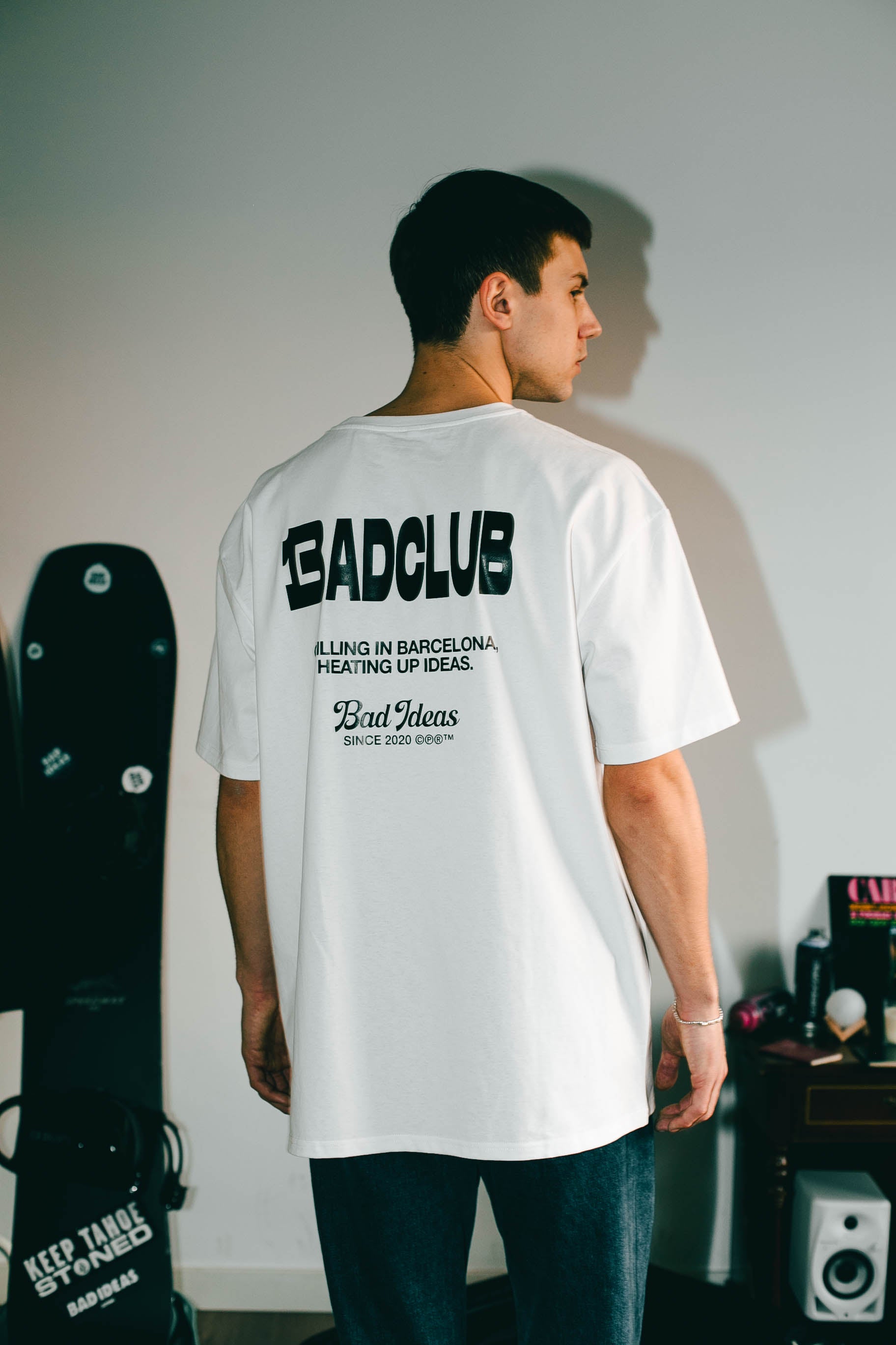 TEE  |  BAD CREATIVE  |  WHITE