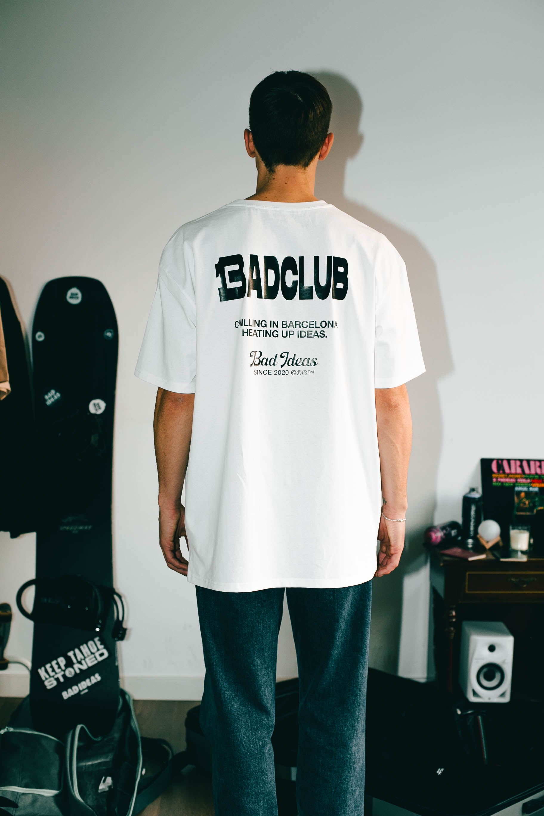 TEE  |  BAD CREATIVE  |  WHITE