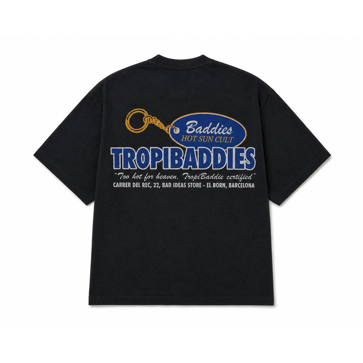 TEE | BLACK | TROPIBADDIES