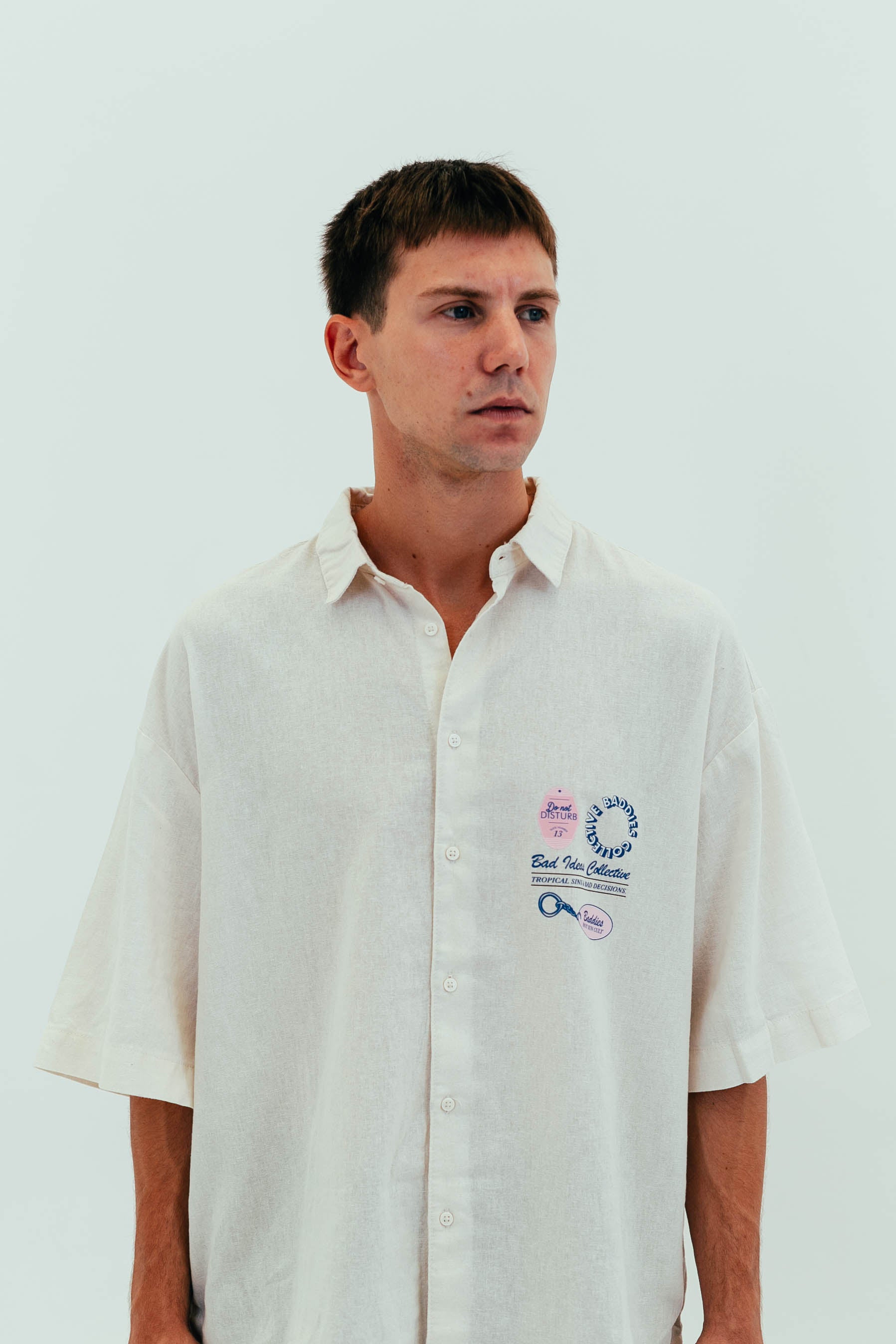 LINE SHIRT | TROPICAL PARADISE