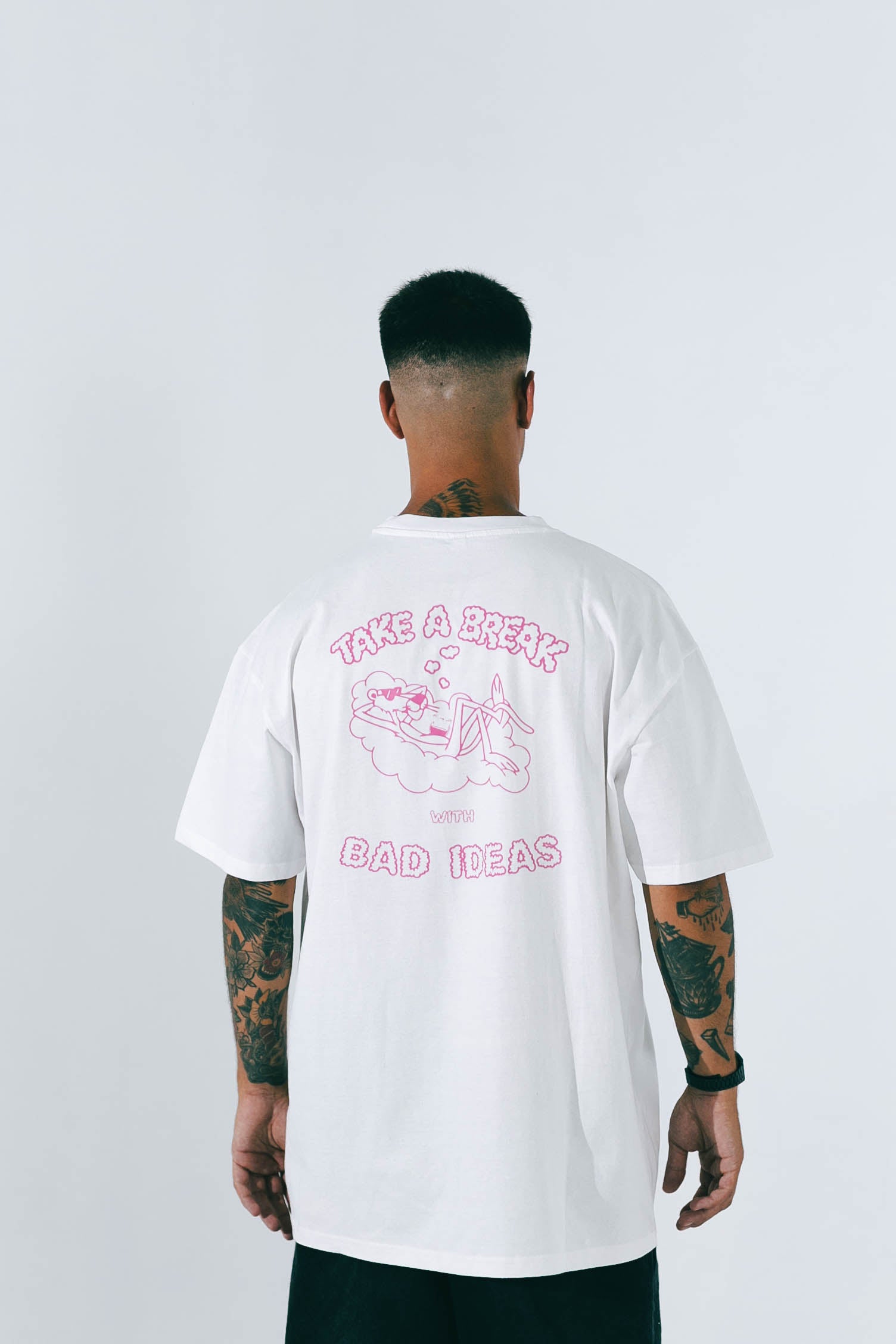 TEE | WHITE | TAKE A BREAK