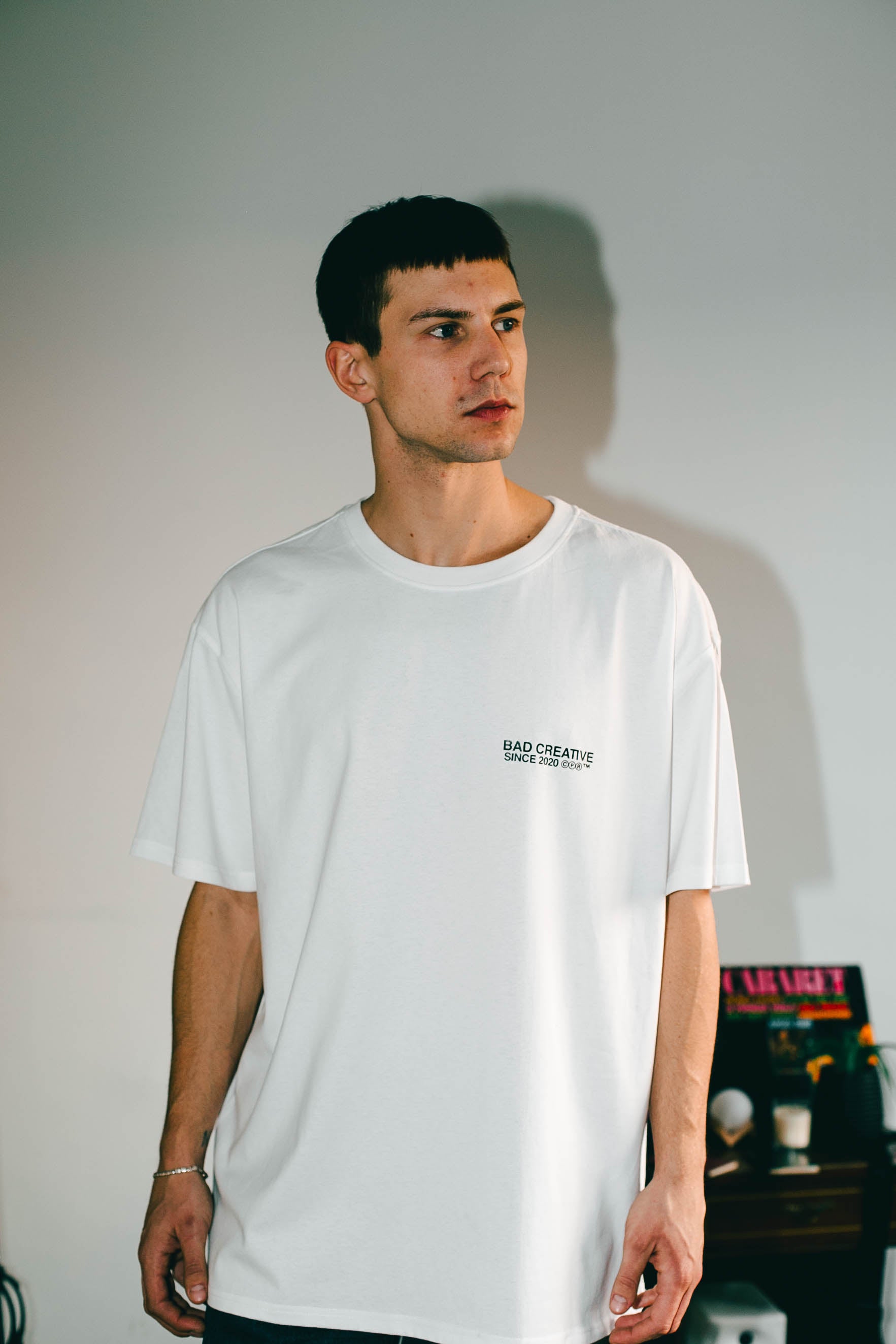 TEE  |  BAD CREATIVE  |  WHITE