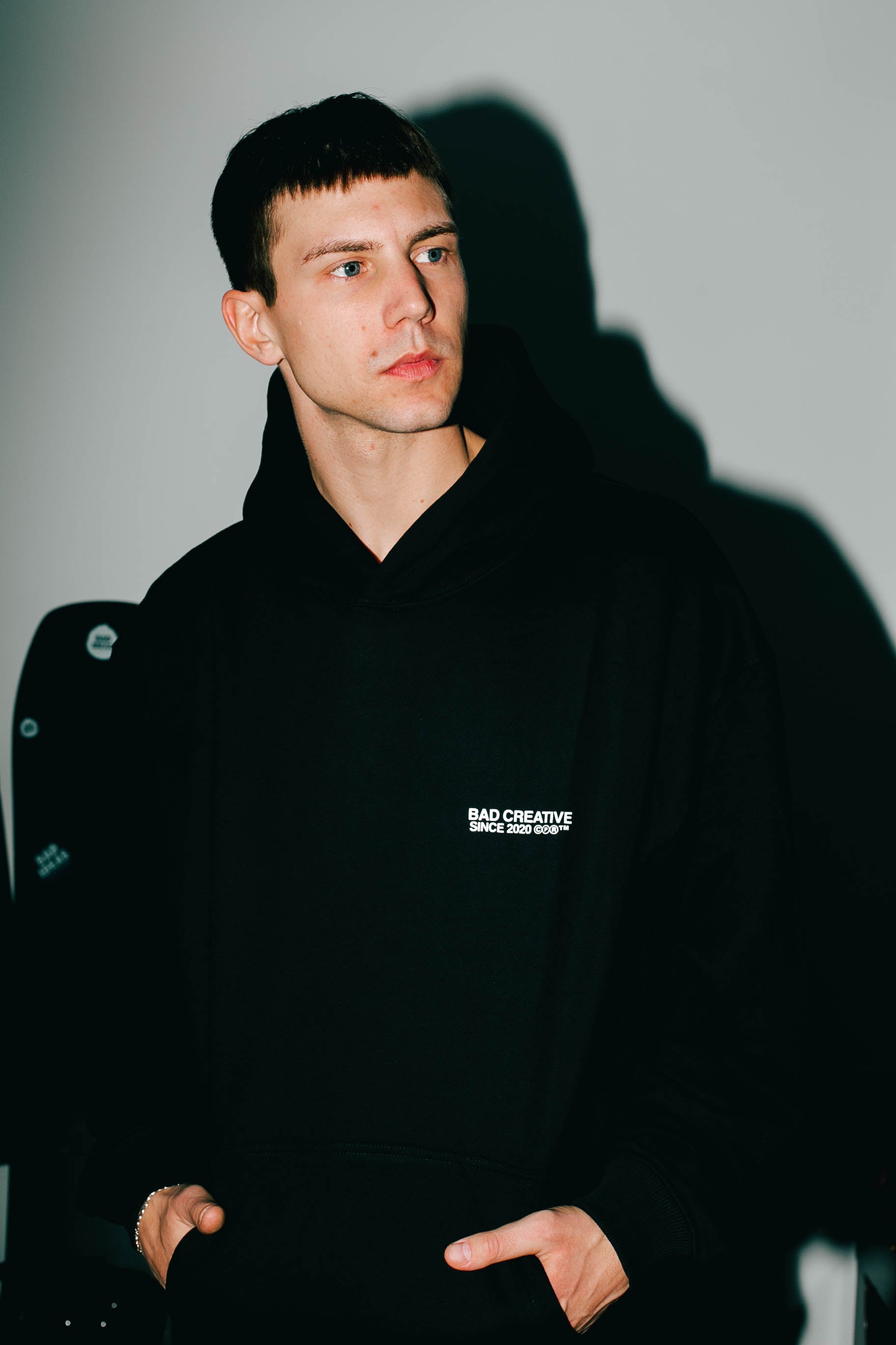 HOODIE |  BAD CREATIVE |  BLACK