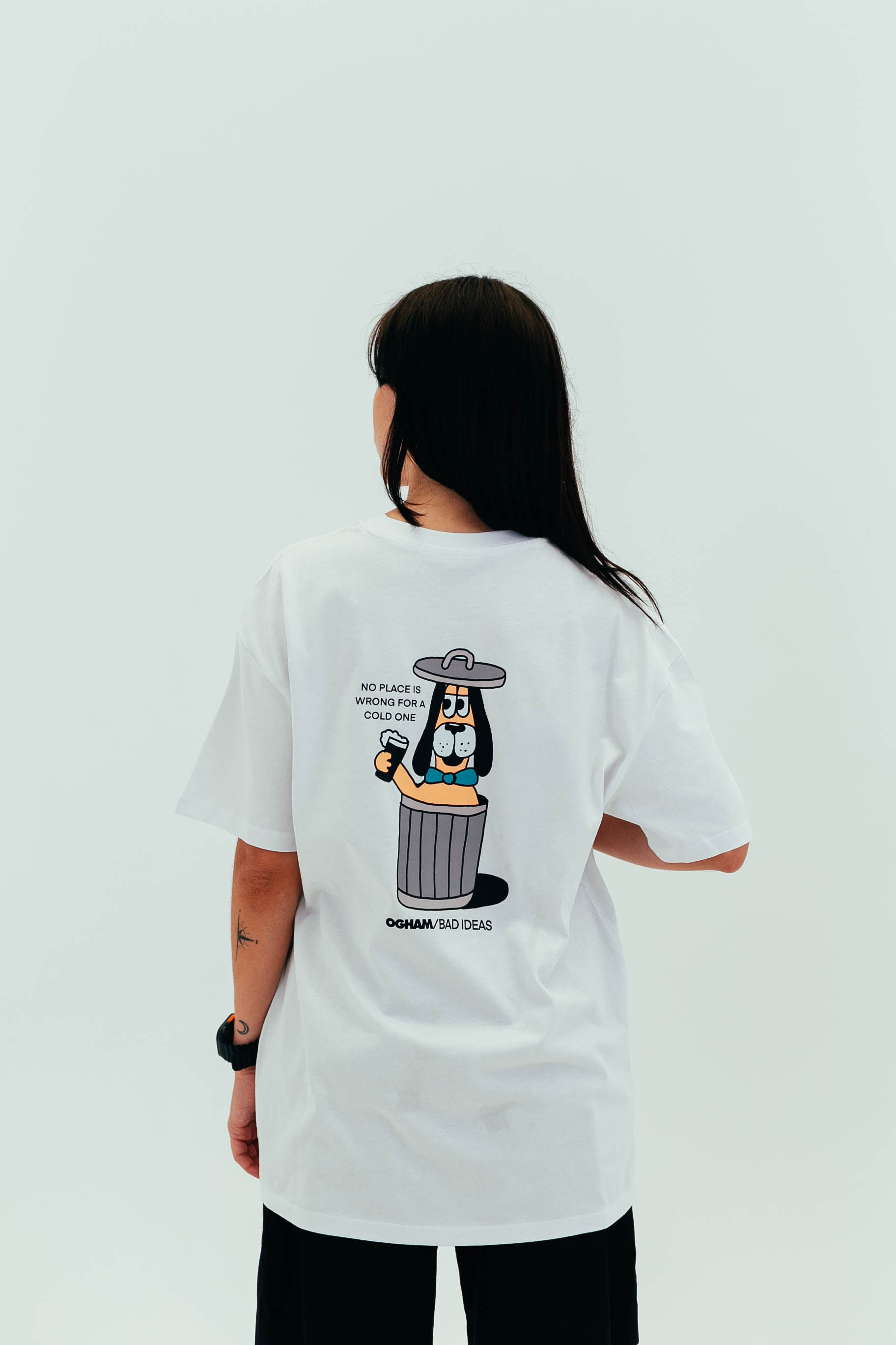 TEE | WHITE | NO PLACE IS WRONG