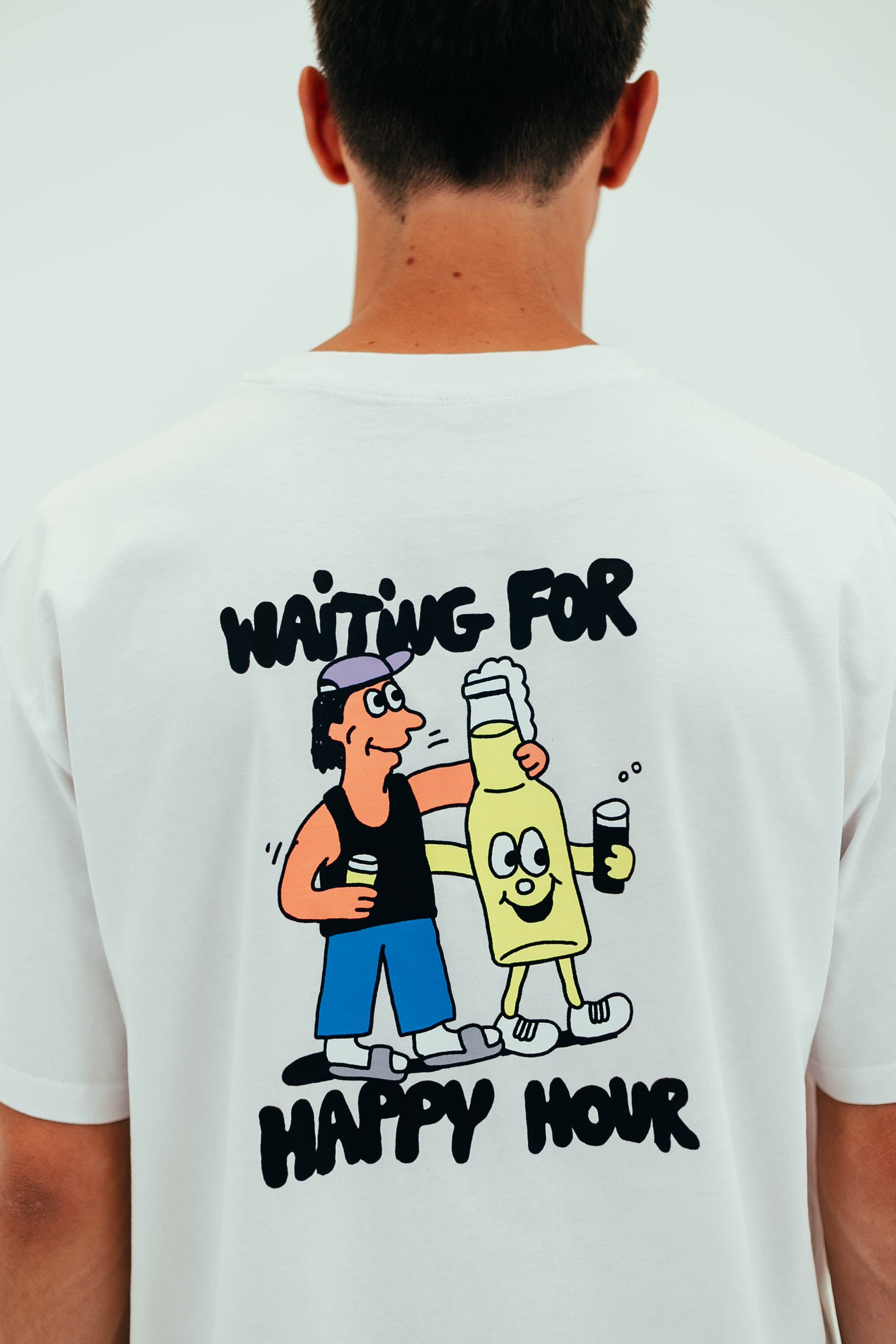 TEE | WHITE | WAITING