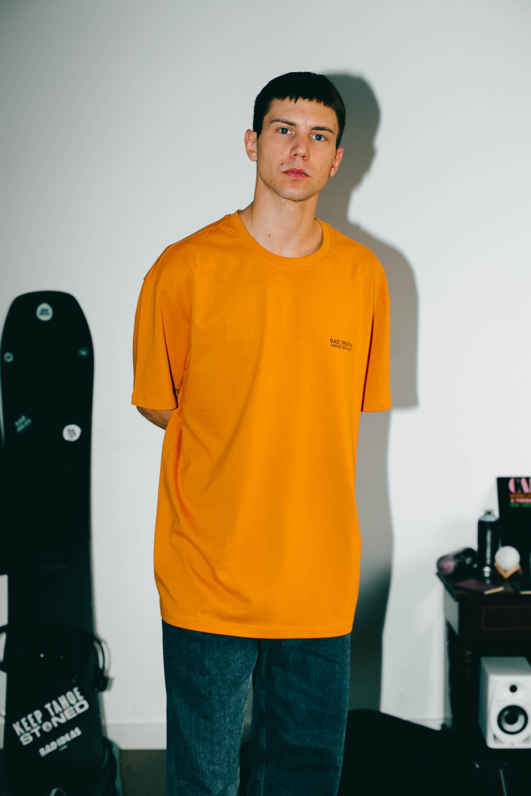 TEE  |  BAD CREATIVE  | STRONG ORANGE