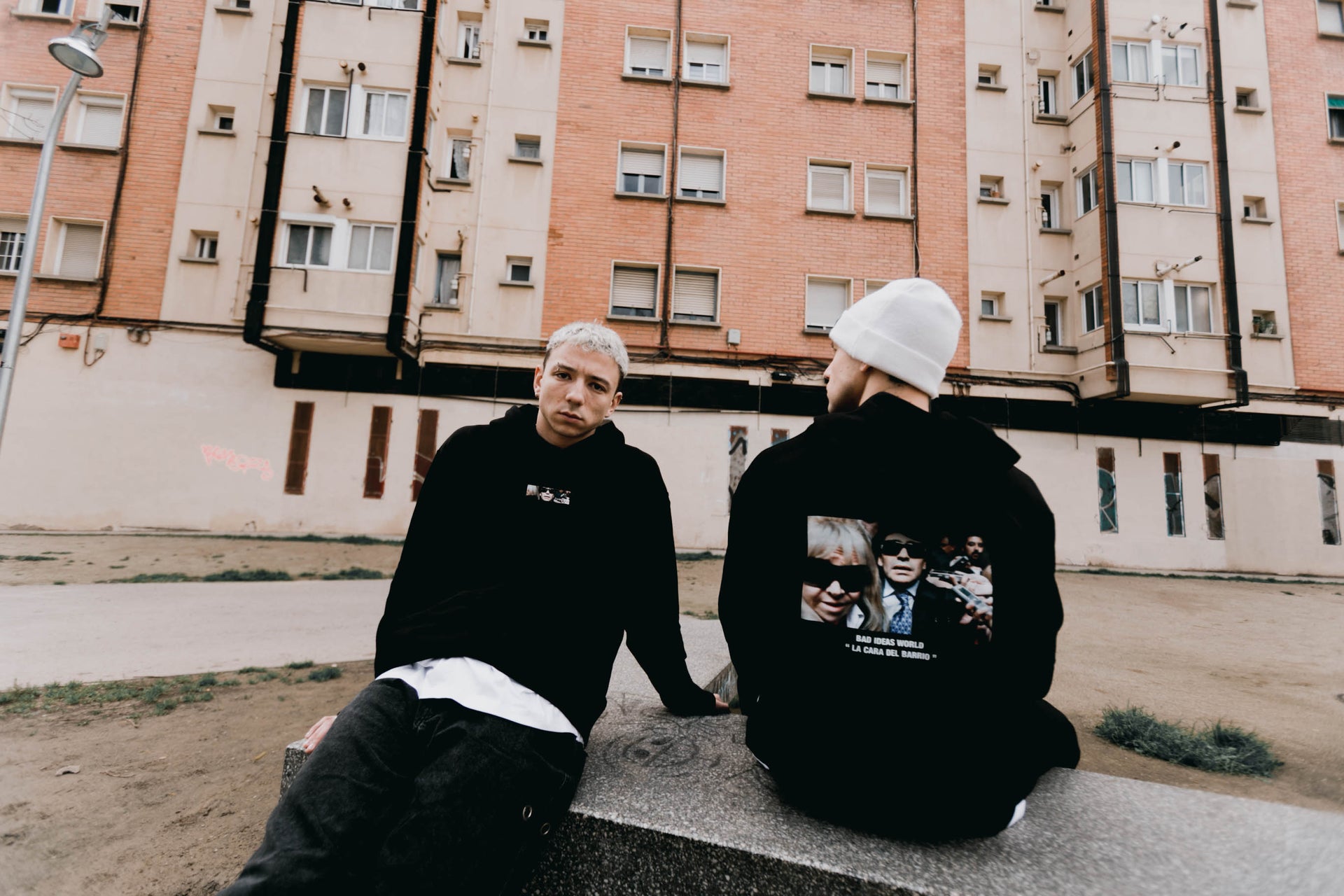HOODIE| BLACK | LA CARA DEL BARRIO