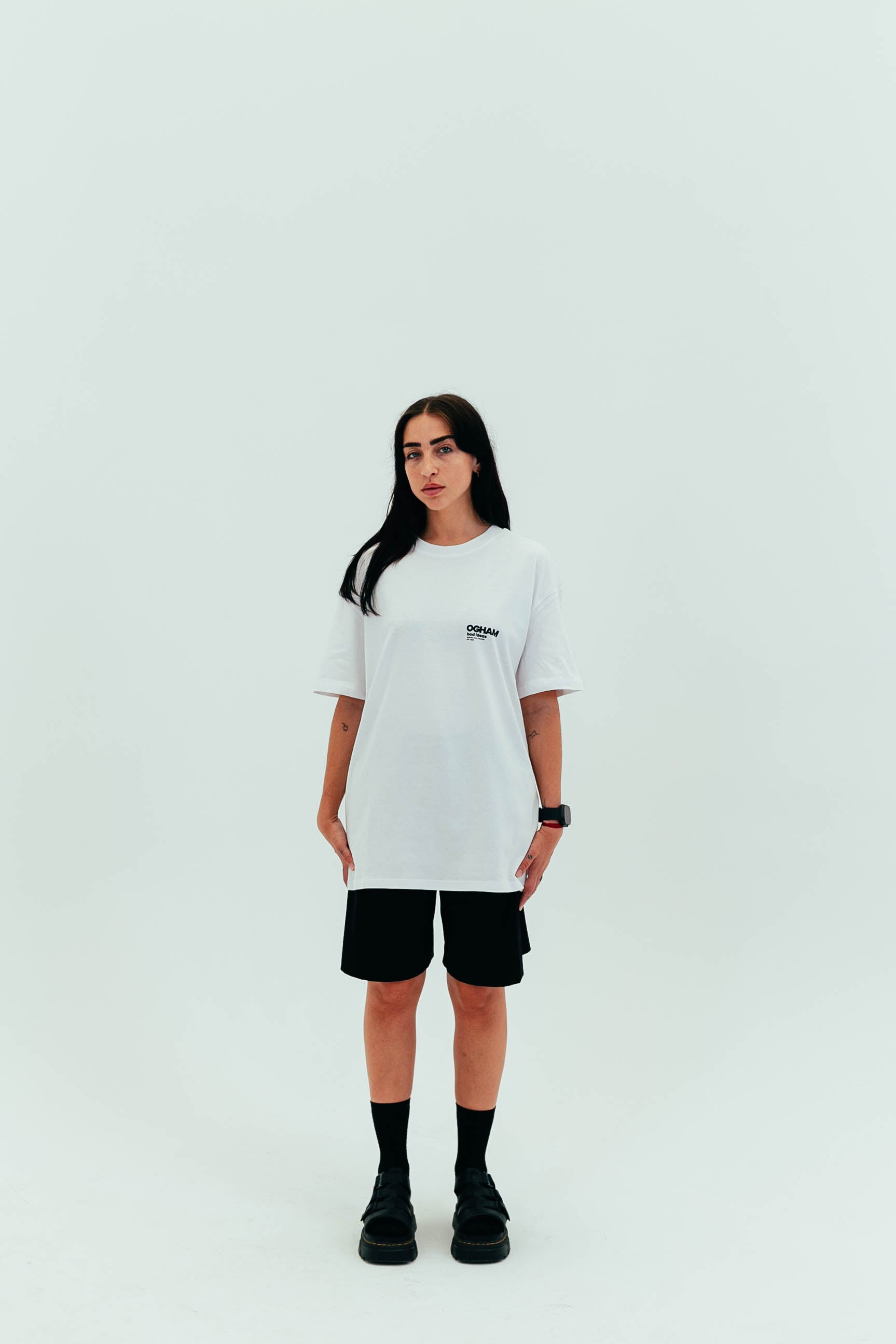 TEE | WHITE | NO PLACE IS WRONG