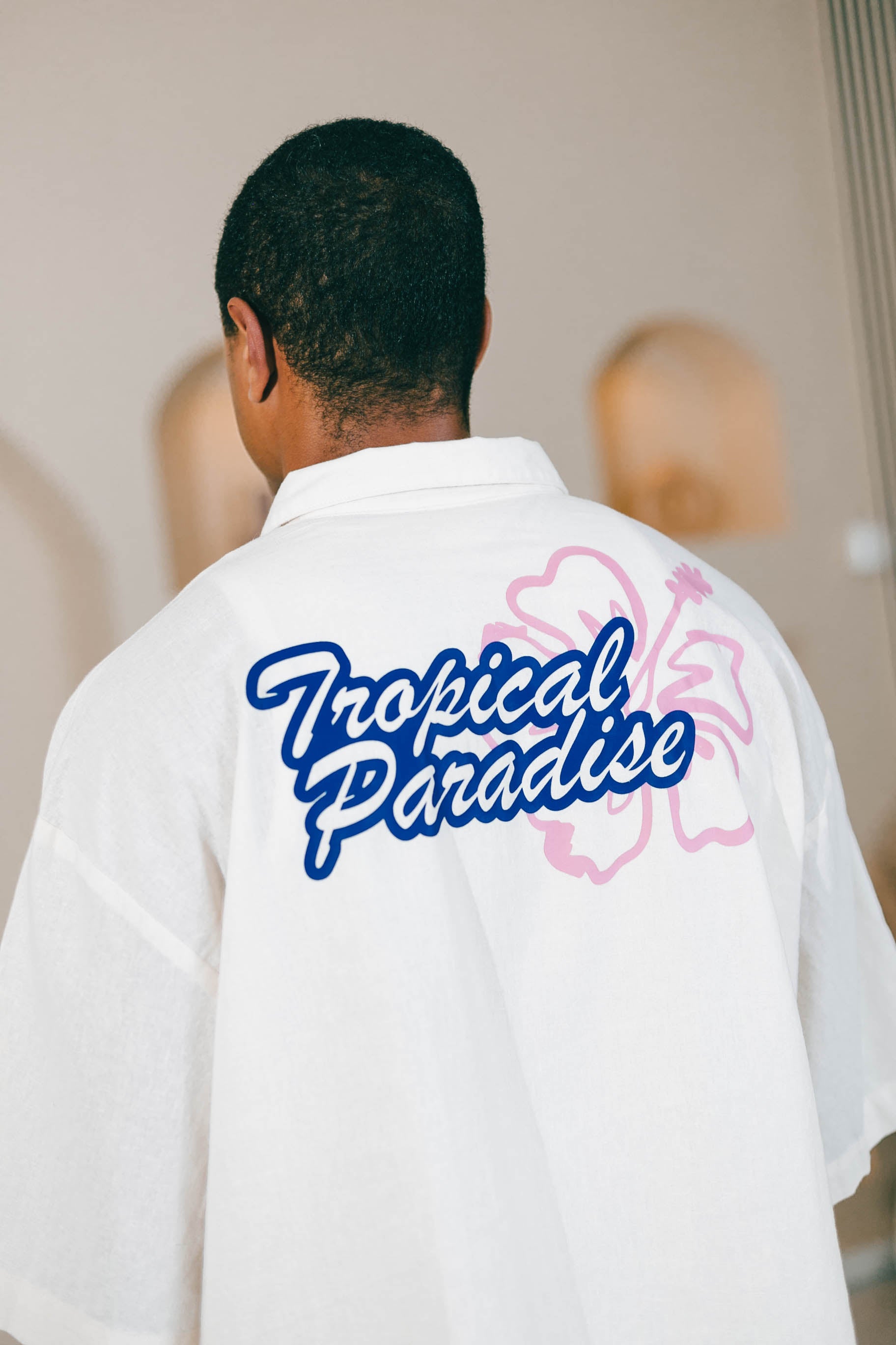LINE SHIRT | TROPICAL PARADISE