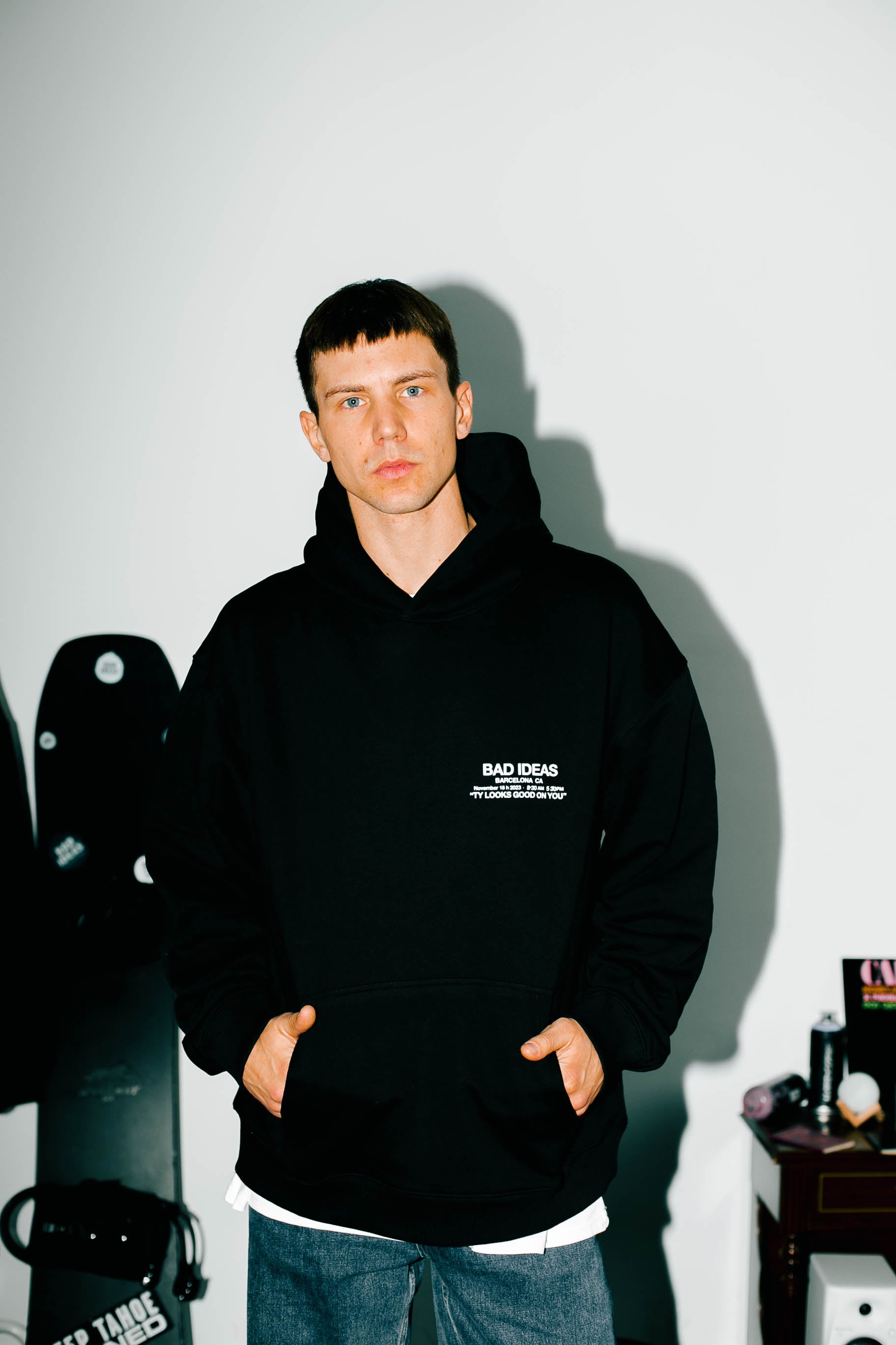 HOODIE |  THE WAY |  BLACK