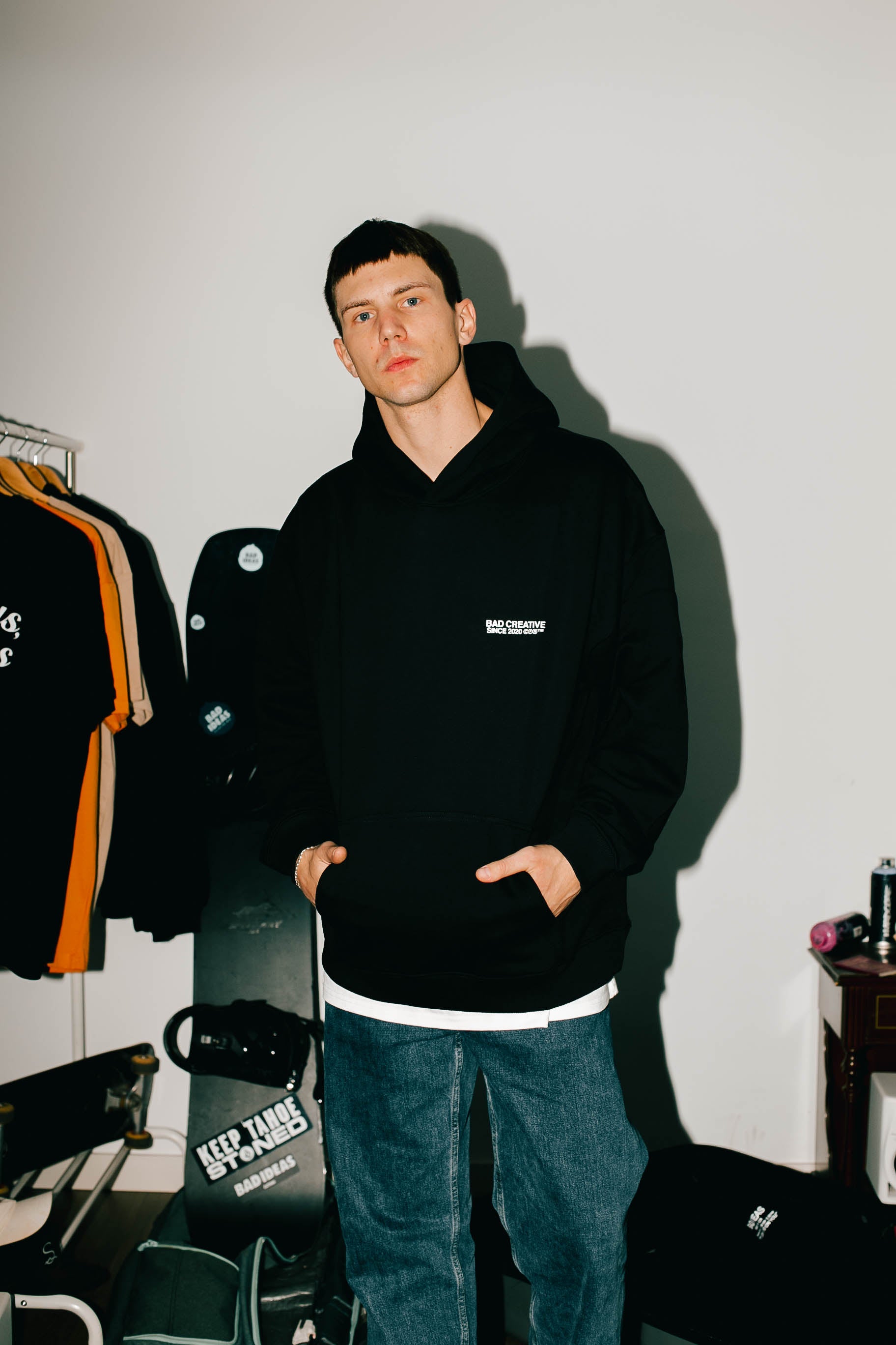 HOODIE |  BAD CREATIVE |  BLACK