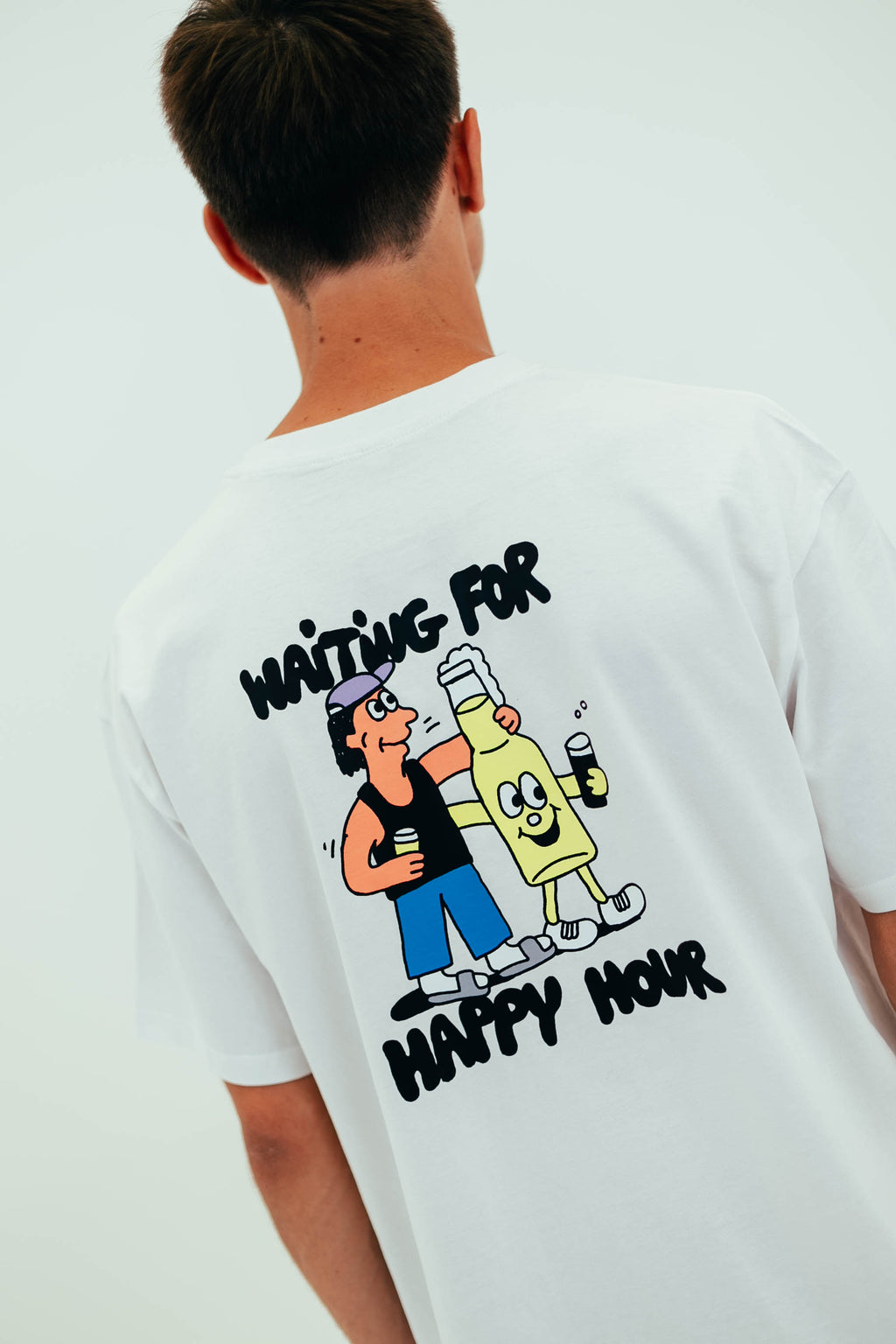 TEE | WHITE | WAITING