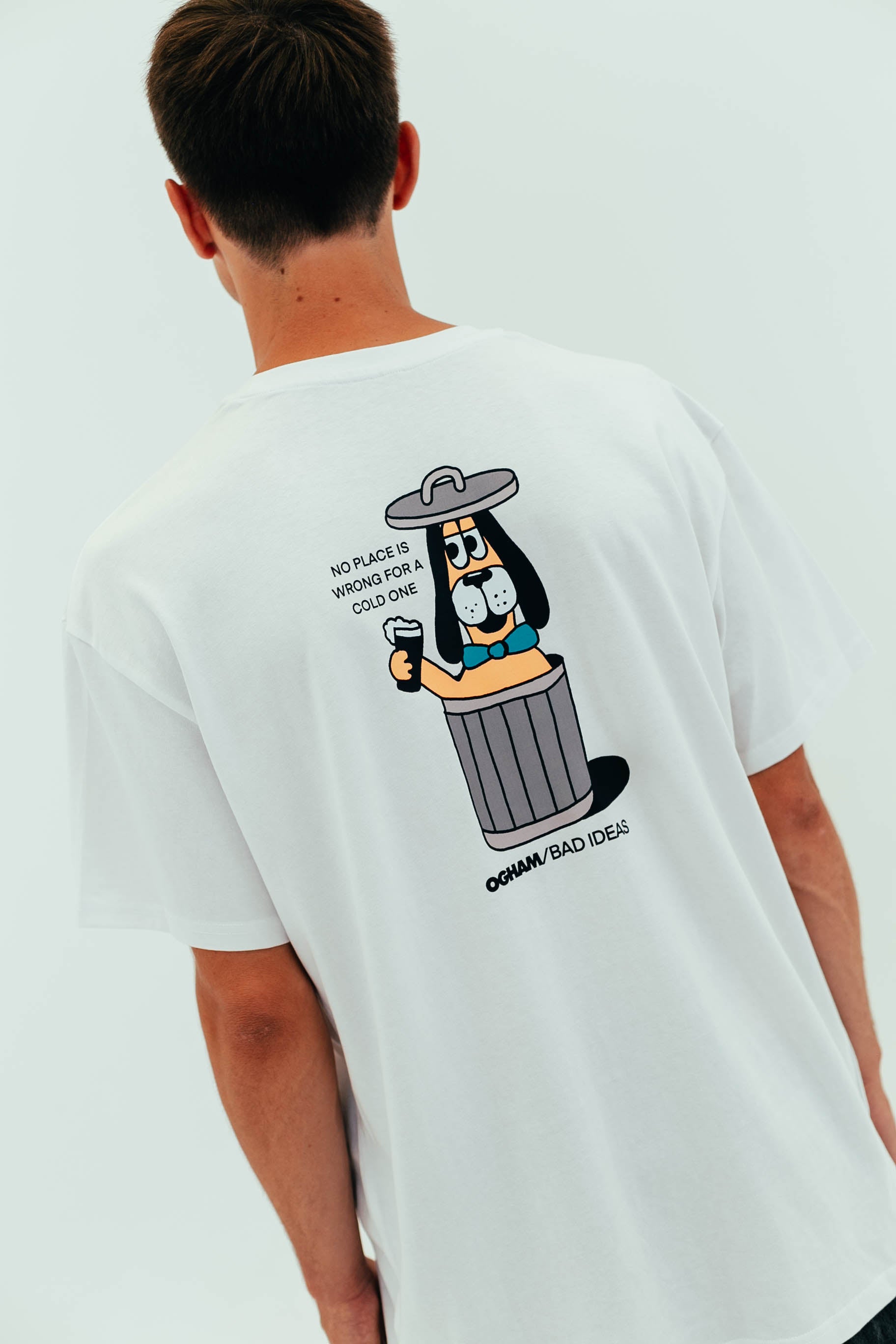 TEE | WHITE | NO PLACE IS WRONG