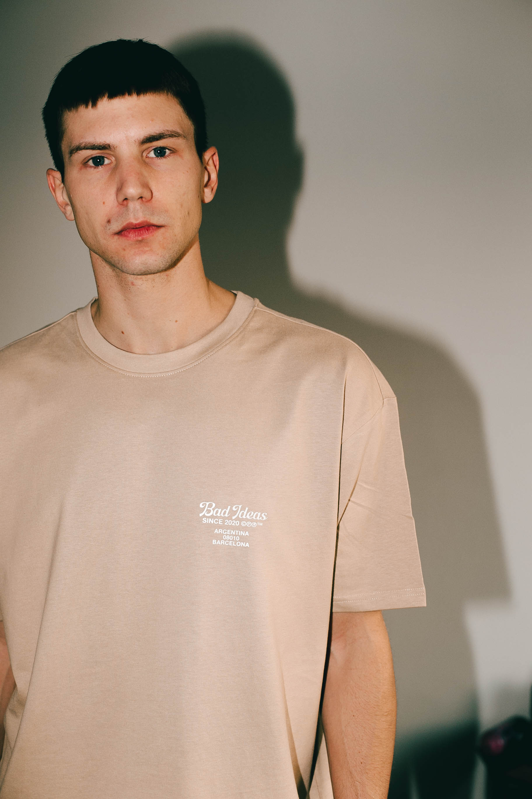 TEE  |  COLD DAYS BOLD IDEAS |  BEIGE