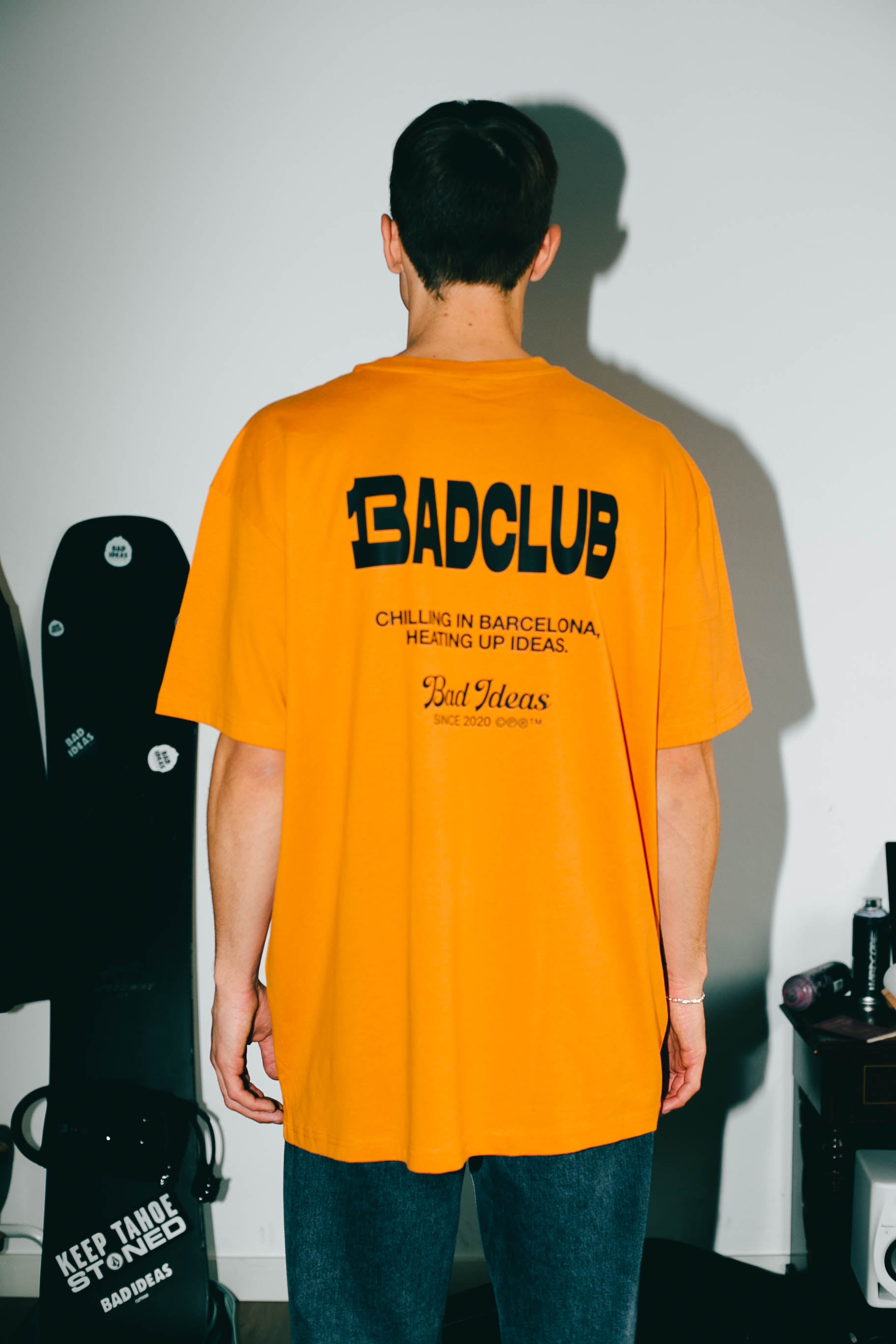 TEE  |  BAD CREATIVE  | STRONG ORANGE