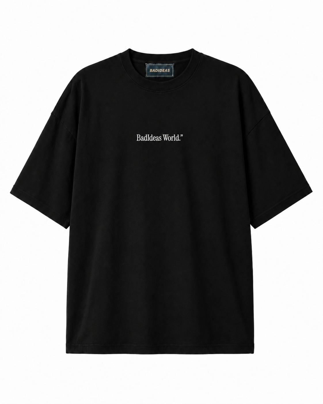 TEE | BLACK  | THE GLASS