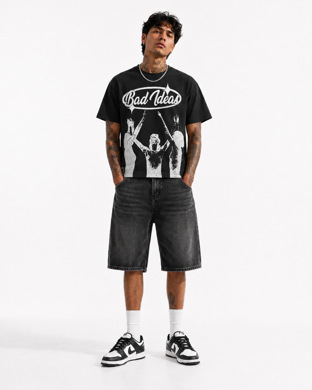 CROP TEE | THE RITUAL | BLACK