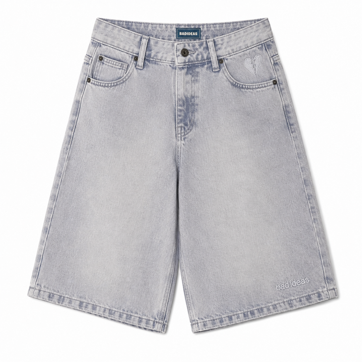 GIRLS DENIM SHORT | DUSTYPURPLE WASHED