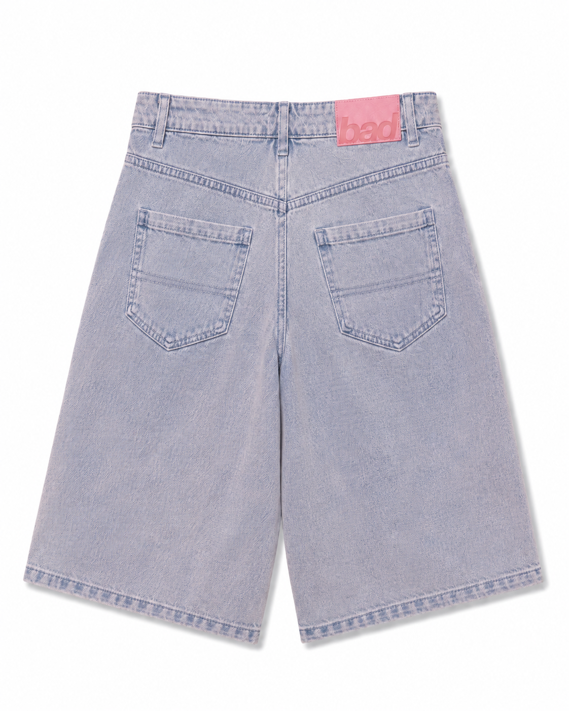 GIRLS DENIM SHORT | DUSTYPURPLE WASHED