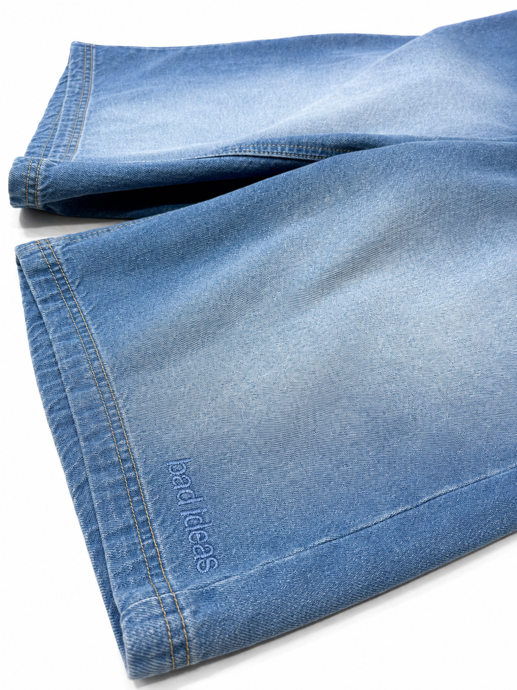 GIRLS DENIM SHORT |  LIGHT BLUE WASHED