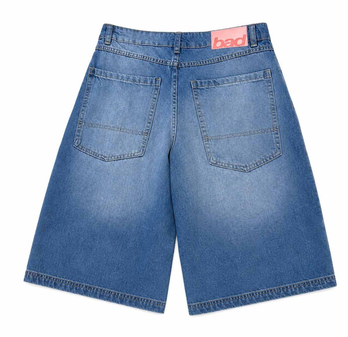 GIRLS DENIM SHORT |  LIGHT BLUE WASHED