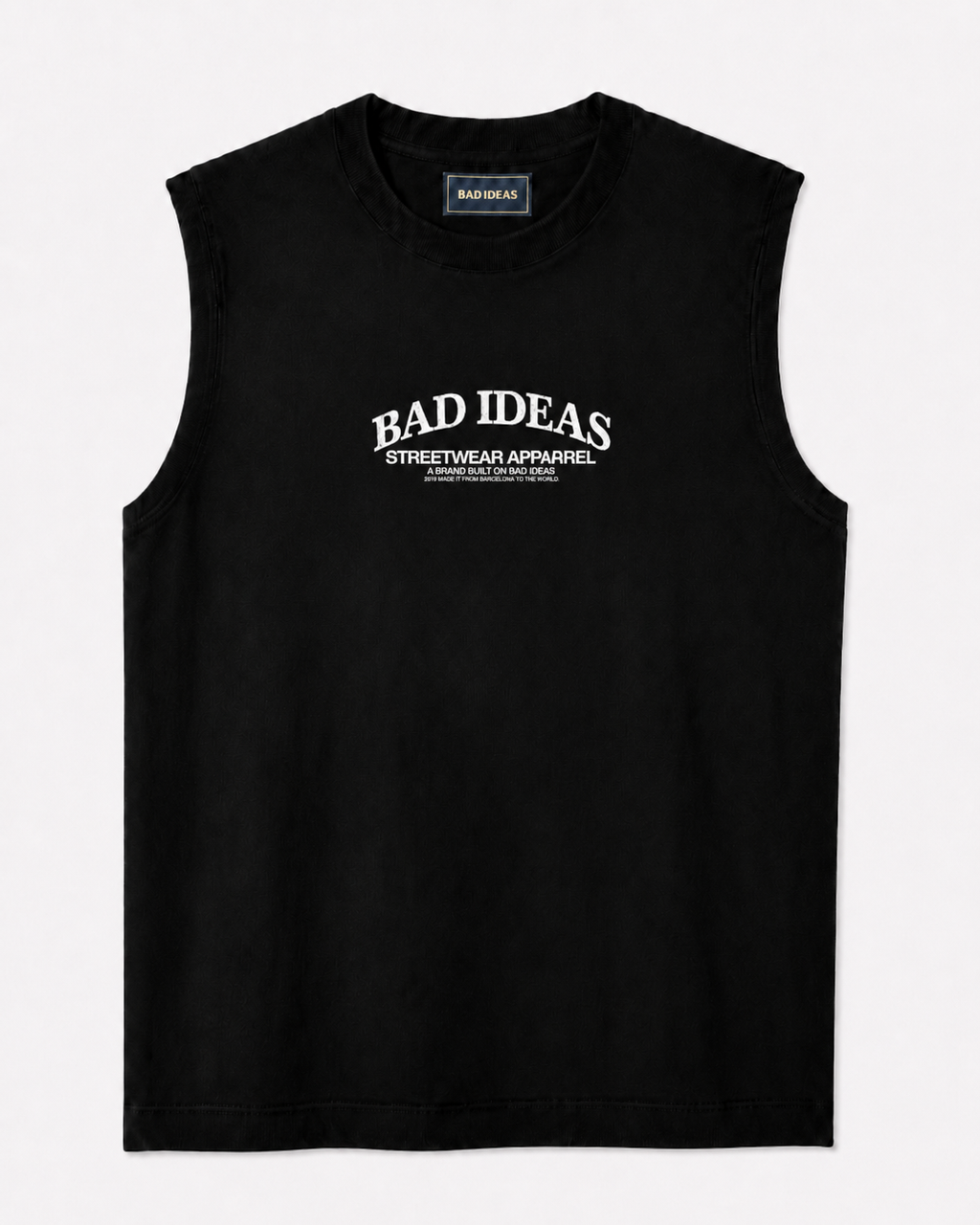 SLEVEELESS | BLACK | SUPPORT YOUR LOCAL