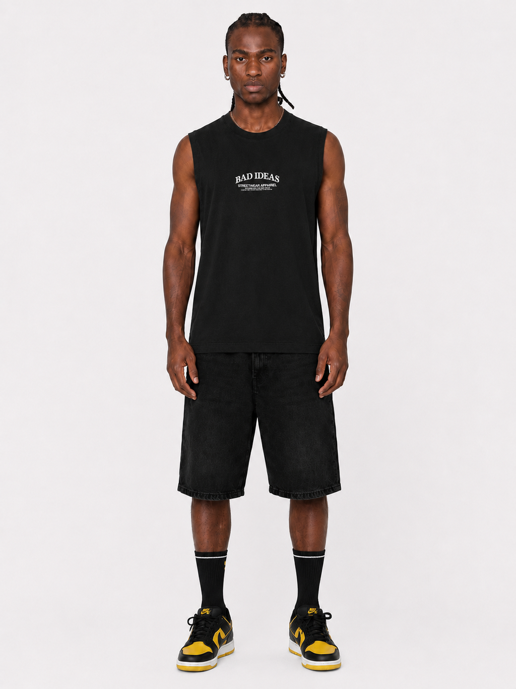 SLEVEELESS | BLACK | SUPPORT YOUR LOCAL