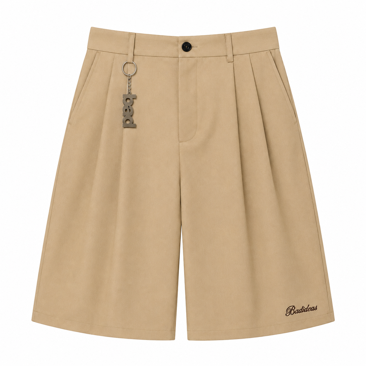 MEN’S | WIDE LEG TAILORED SHORTS | UNION BEIGE