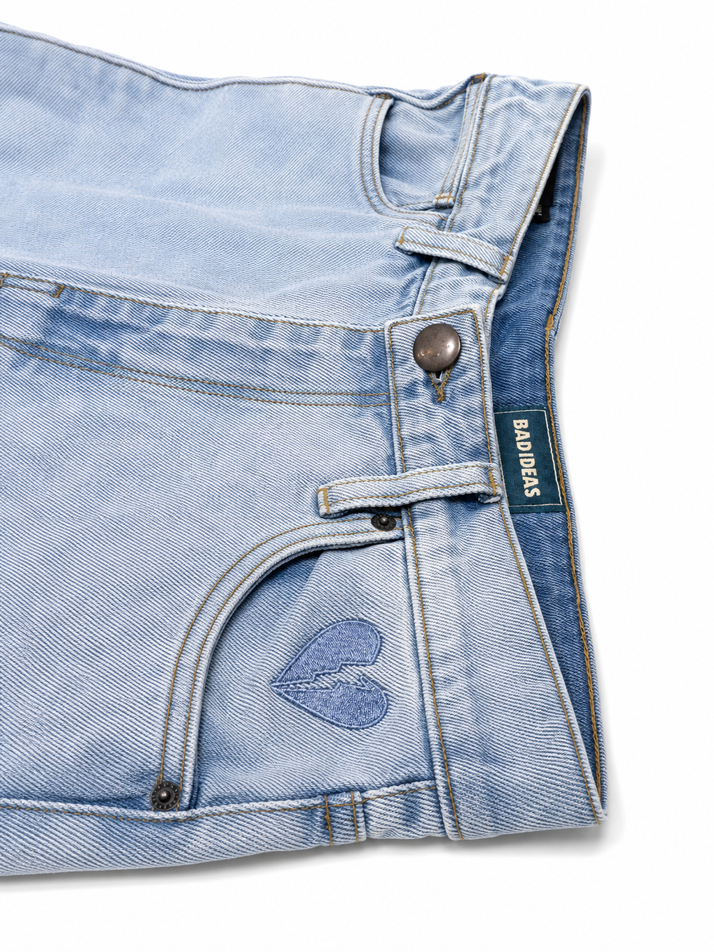 HEAVY DENIM SHORT | SUMM | NEW LIGHT BLUE WASHED