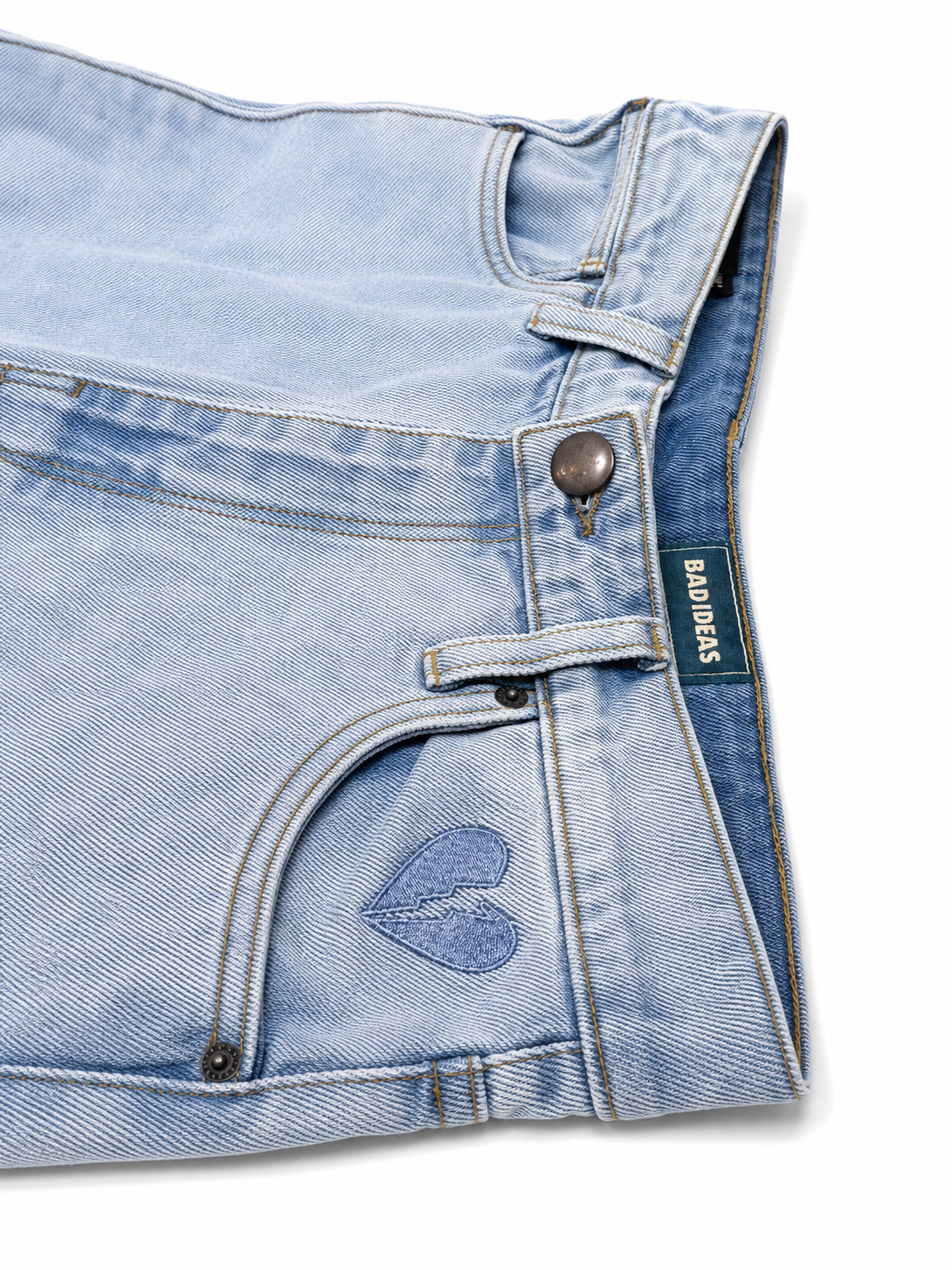 HEAVY DENIM SHORT | SUMM | NEW LIGHT BLUE WASHED