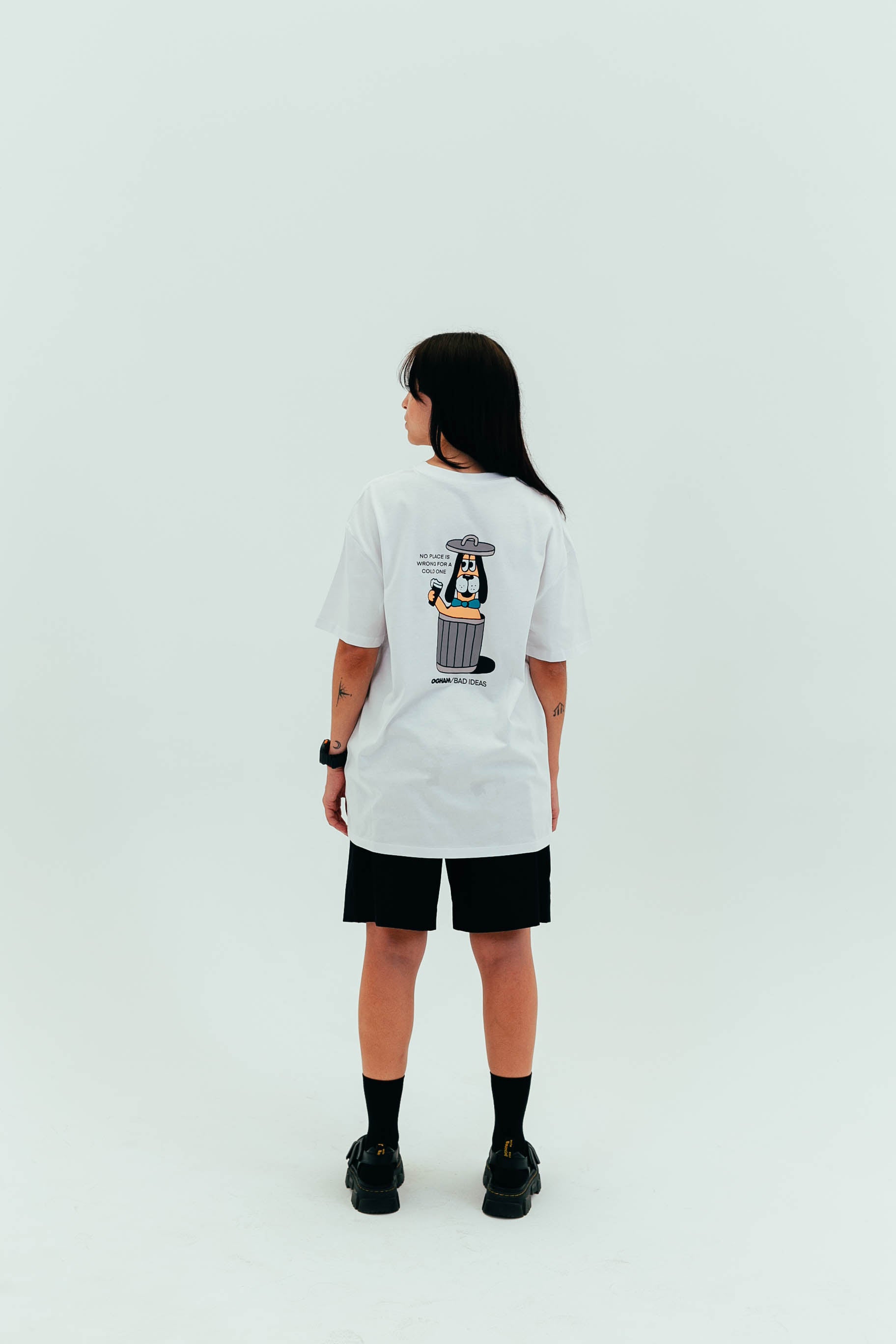 TEE | WHITE | NO PLACE IS WRONG