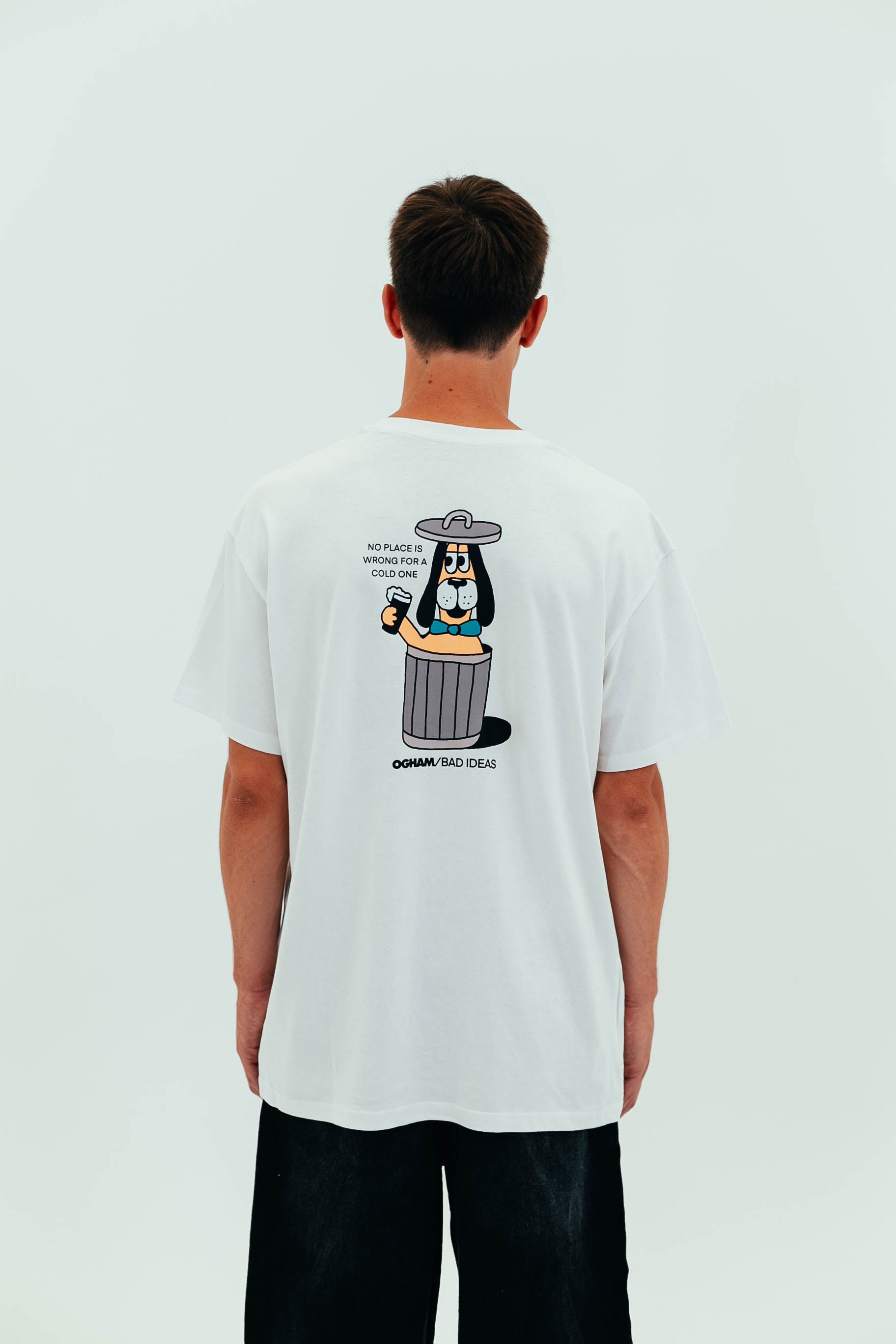 TEE | WHITE | NO PLACE IS WRONG