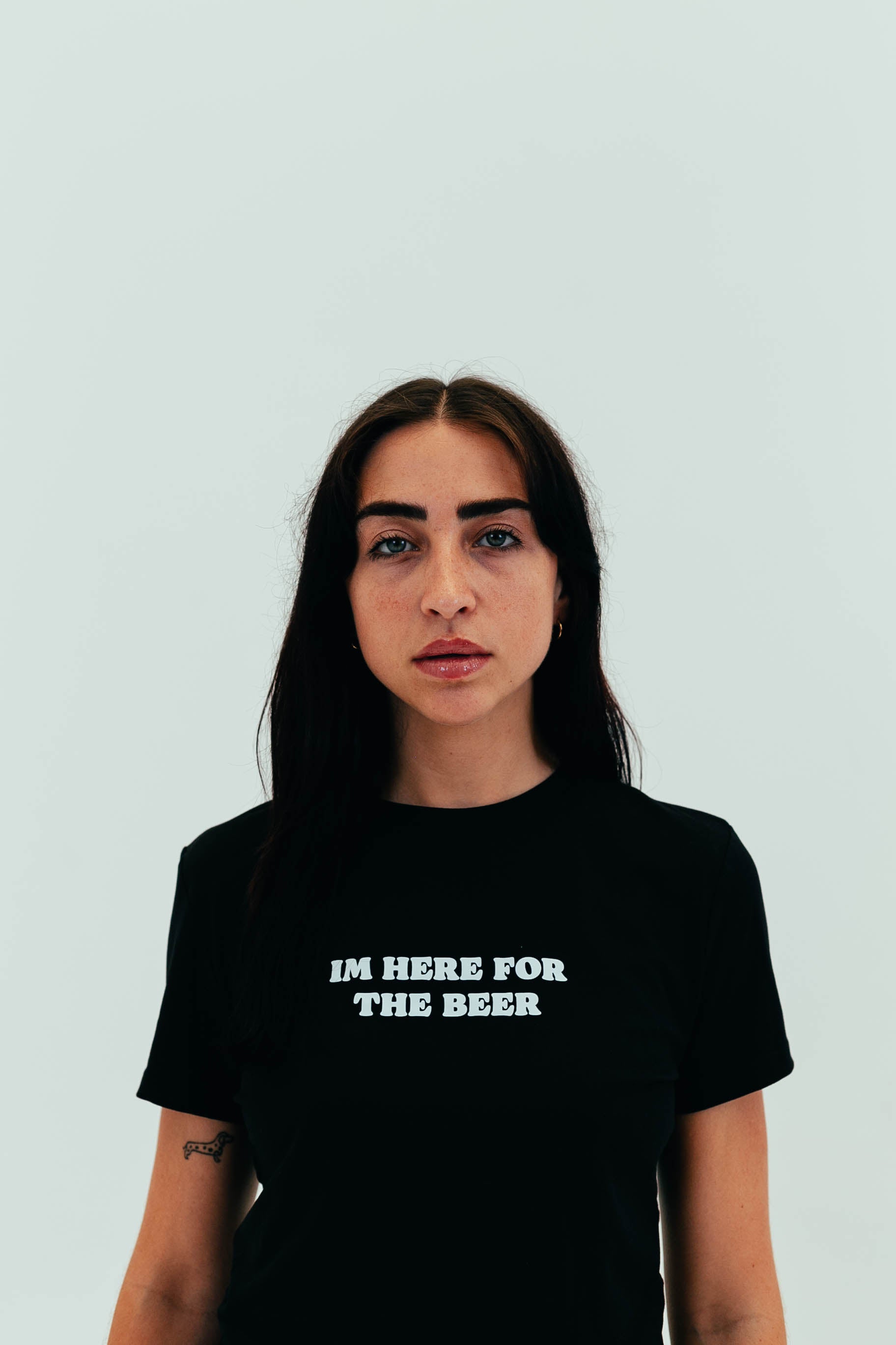CROP TOP | HERE FOR THE BEER | BADXOGHAM